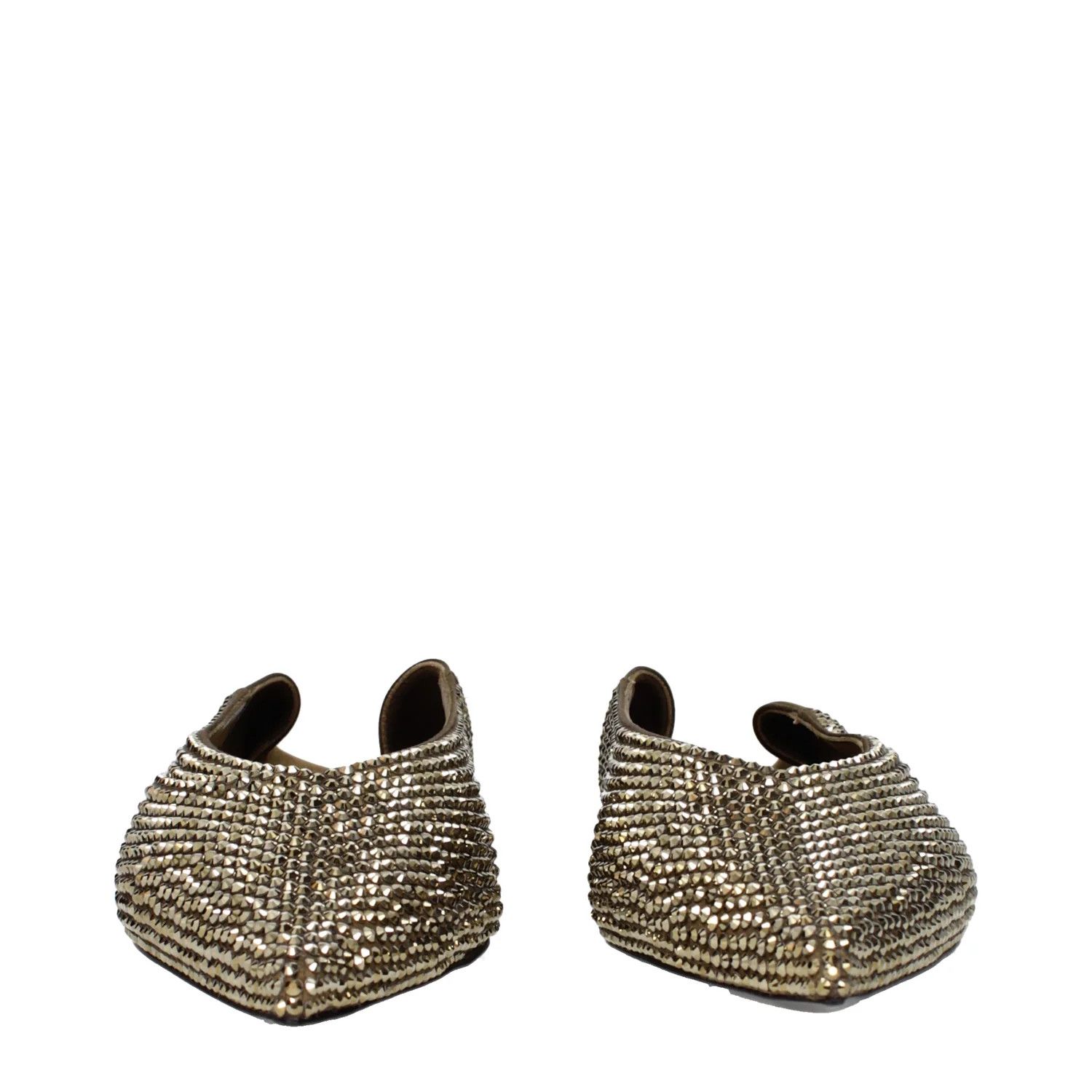 Saint Laurent Paris ob1o1e1124 Satin Ballet Flats in Khaki Size US 8 / IT 38 - 3 Thumbnail