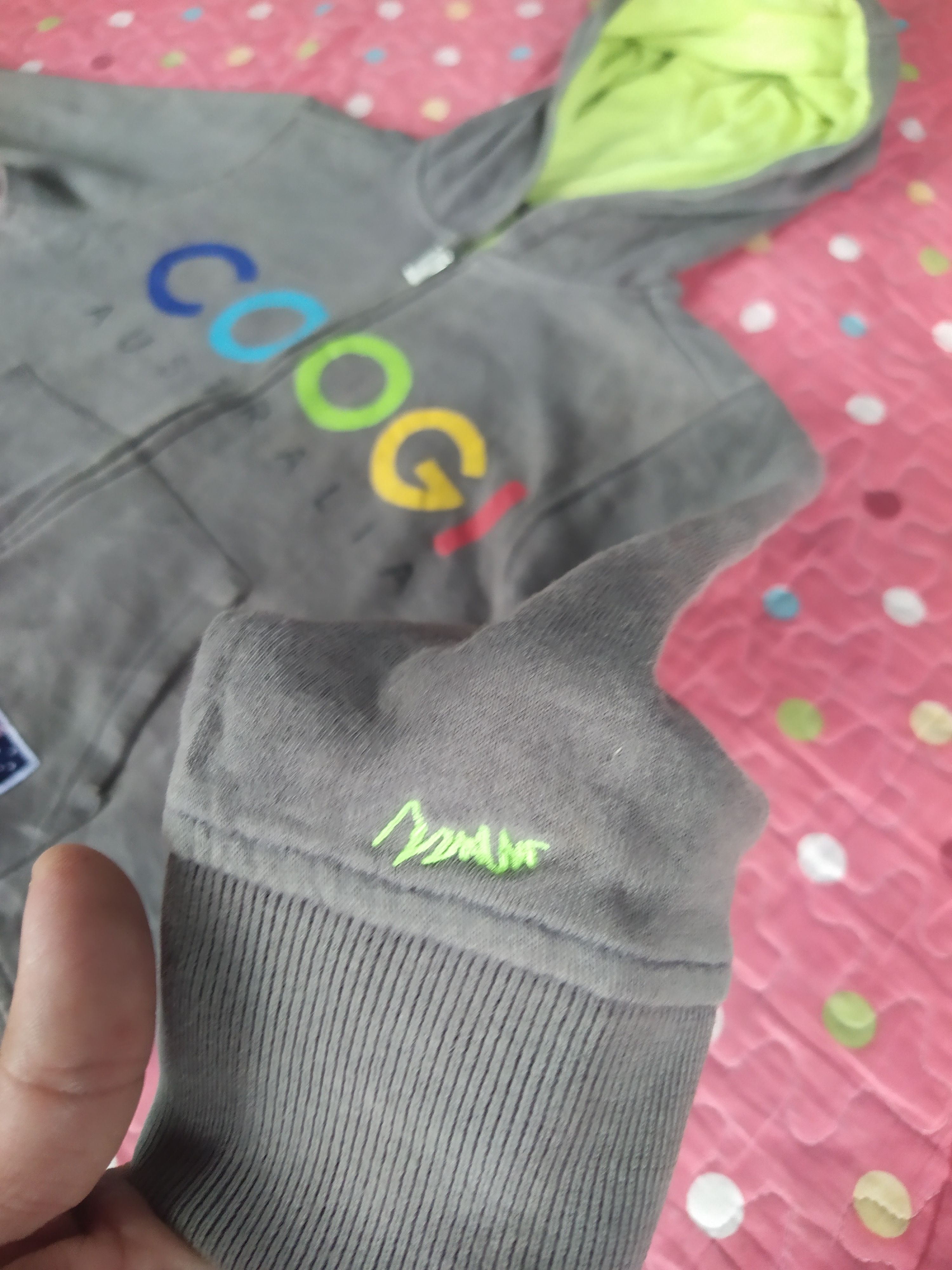 Coogi Coogi Australia Grey Full-Zip Hoodie with Multi-Color Logo Size US S / EU 44-46 / 1 - 13 Thumbnail