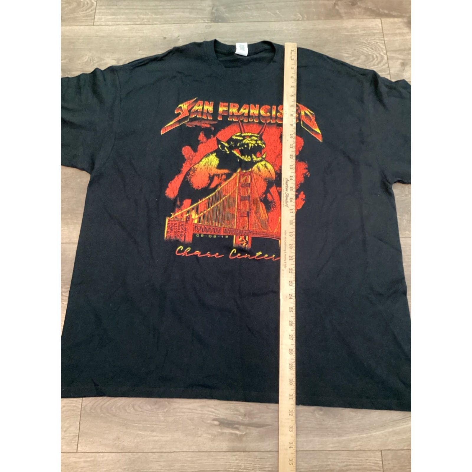 Vintage METALLICA Shirt Adult XXL Black Jump In The Fire Demon T-Shirt - Fire Theme - Music Band Tee Mens 2XL NM/NWOT Size US XXL / EU 58 / 5 - 4 Thumbnail