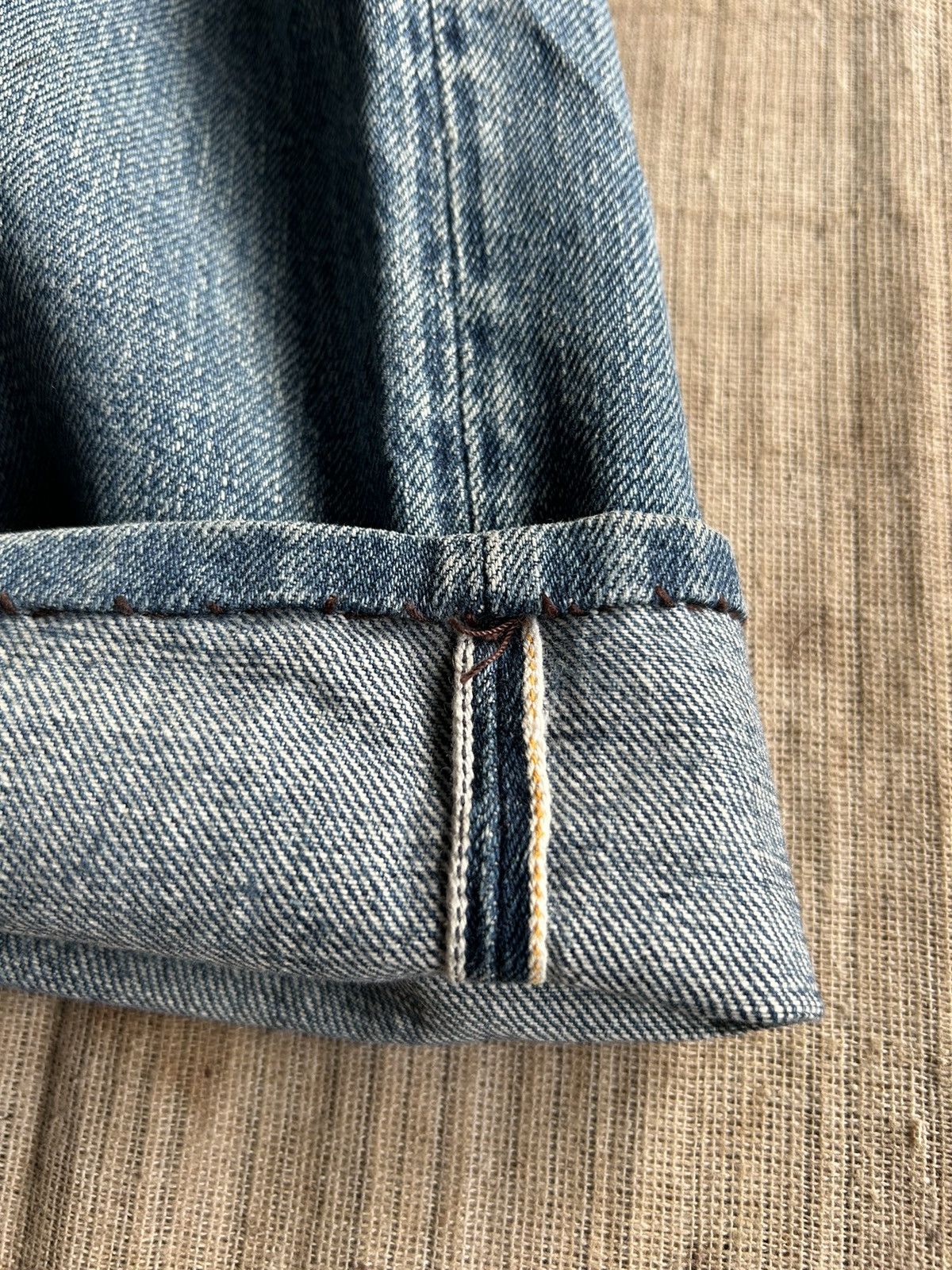 Evisu Vintage Evisu Yamane Selvedge distressed denim jeans Size US 30 / EU 46 - 3 Thumbnail