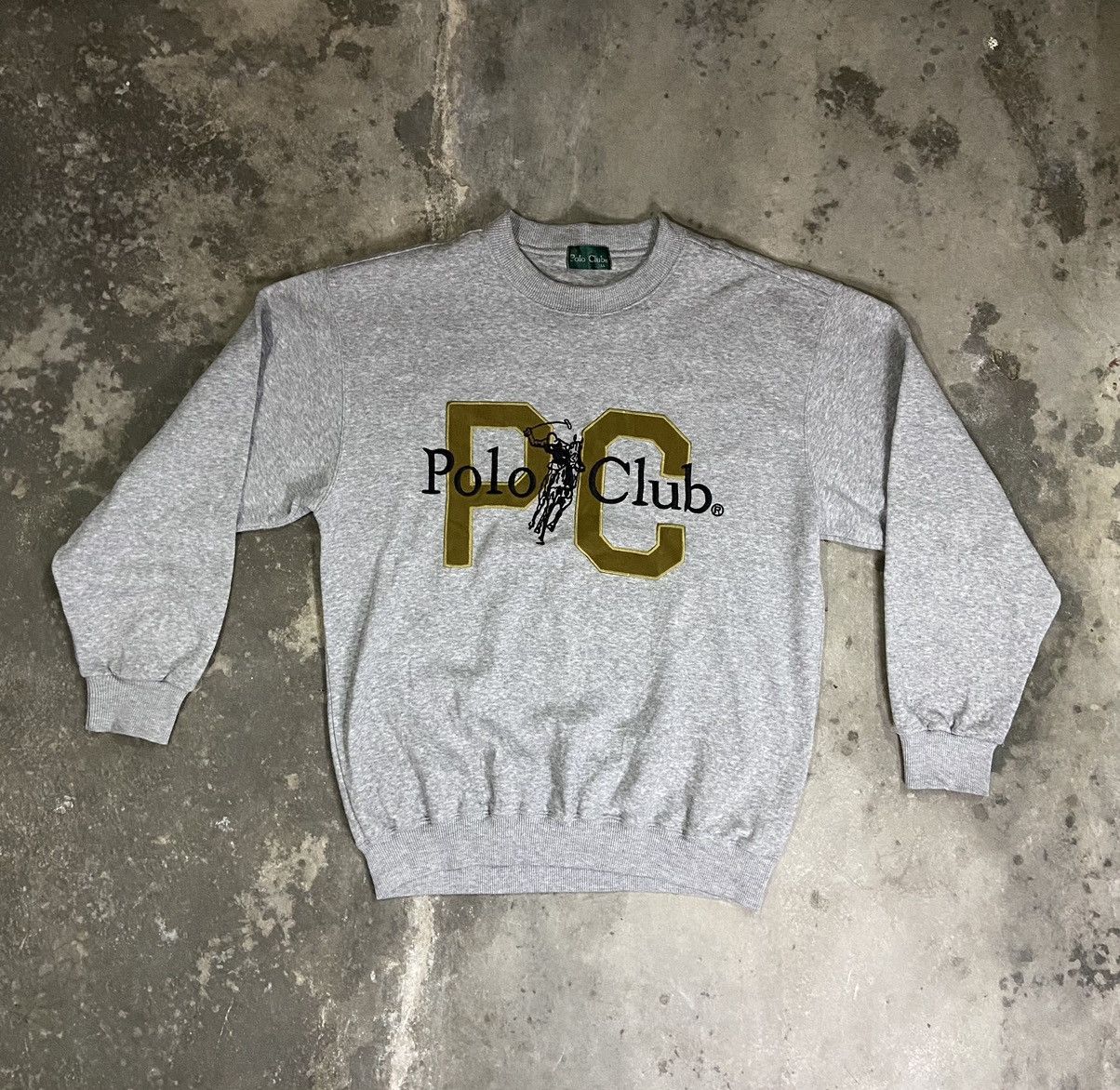 Beverly Hills Polo Club × Vintage Vintage Polo Club Big Logo Sweatshirt Size US L / EU 52-54 / 3 - 1 Thumbnail
