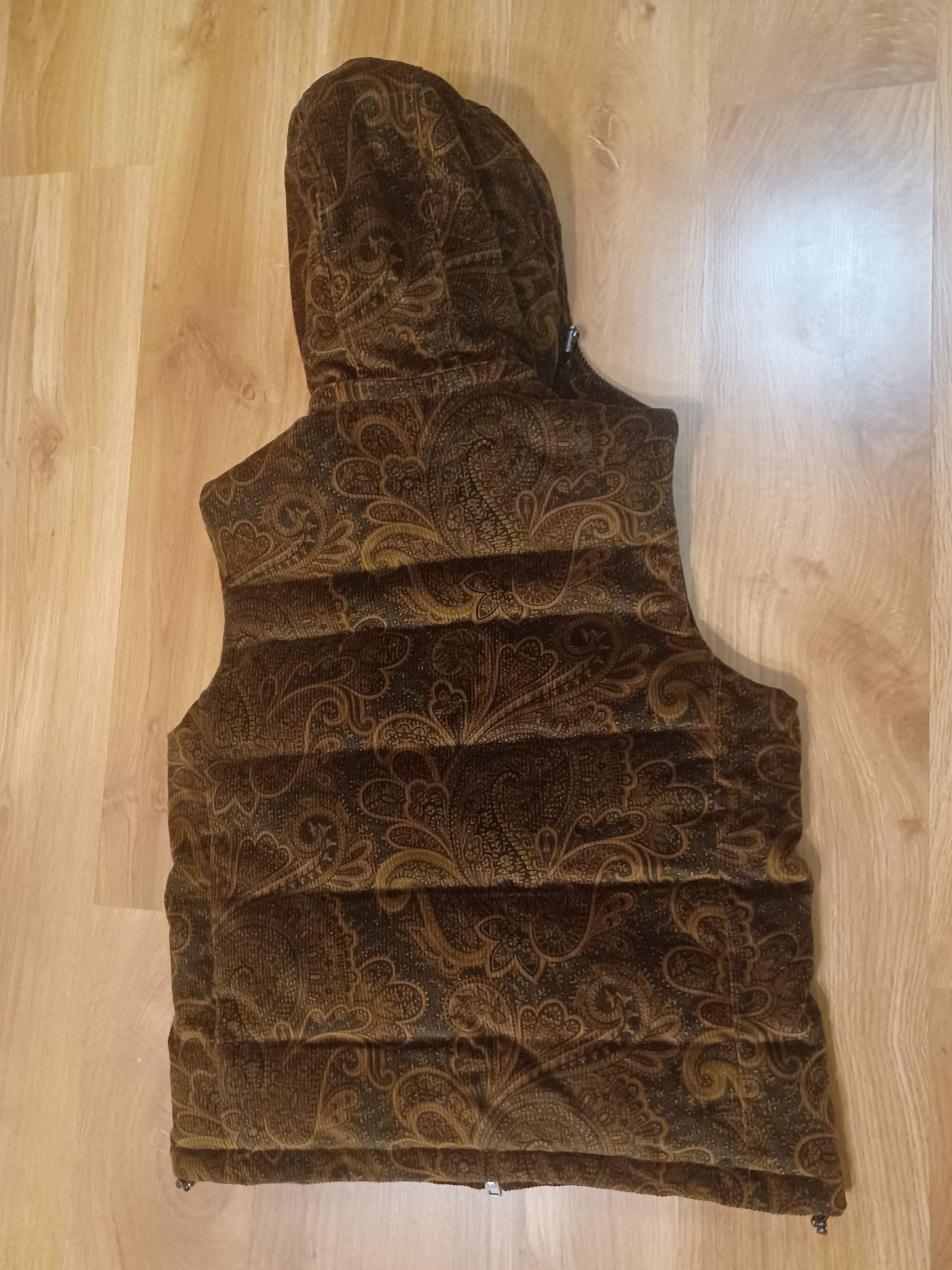 Etro $1750 FW20 Etro Paisley Down Padded Vest Sleeveless Size US M / EU 48-50 / 2 - 2 Thumbnail