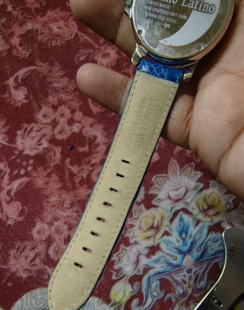 If Six Was Nine × Japanese Brand Ritmo Latino swiss made blue watch Size ONE SIZE - 2 Thumbnail