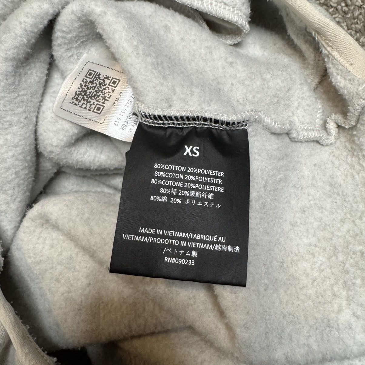 Essentials × NBA NBA Light Heather Essentials Hoodie XS Size US XS / EU 42 / 0 - 4 Thumbnail