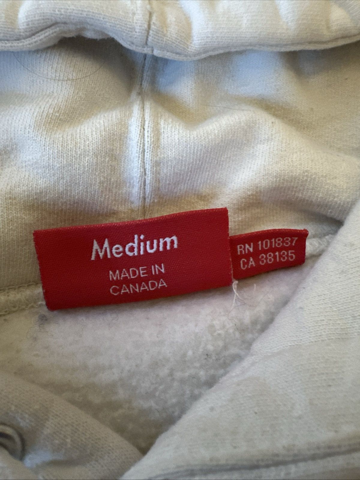 Supreme Supreme World Famous Micro Hooded Sweatshirt Size M Size US M / EU 48-50 / 2 - 5 Thumbnail