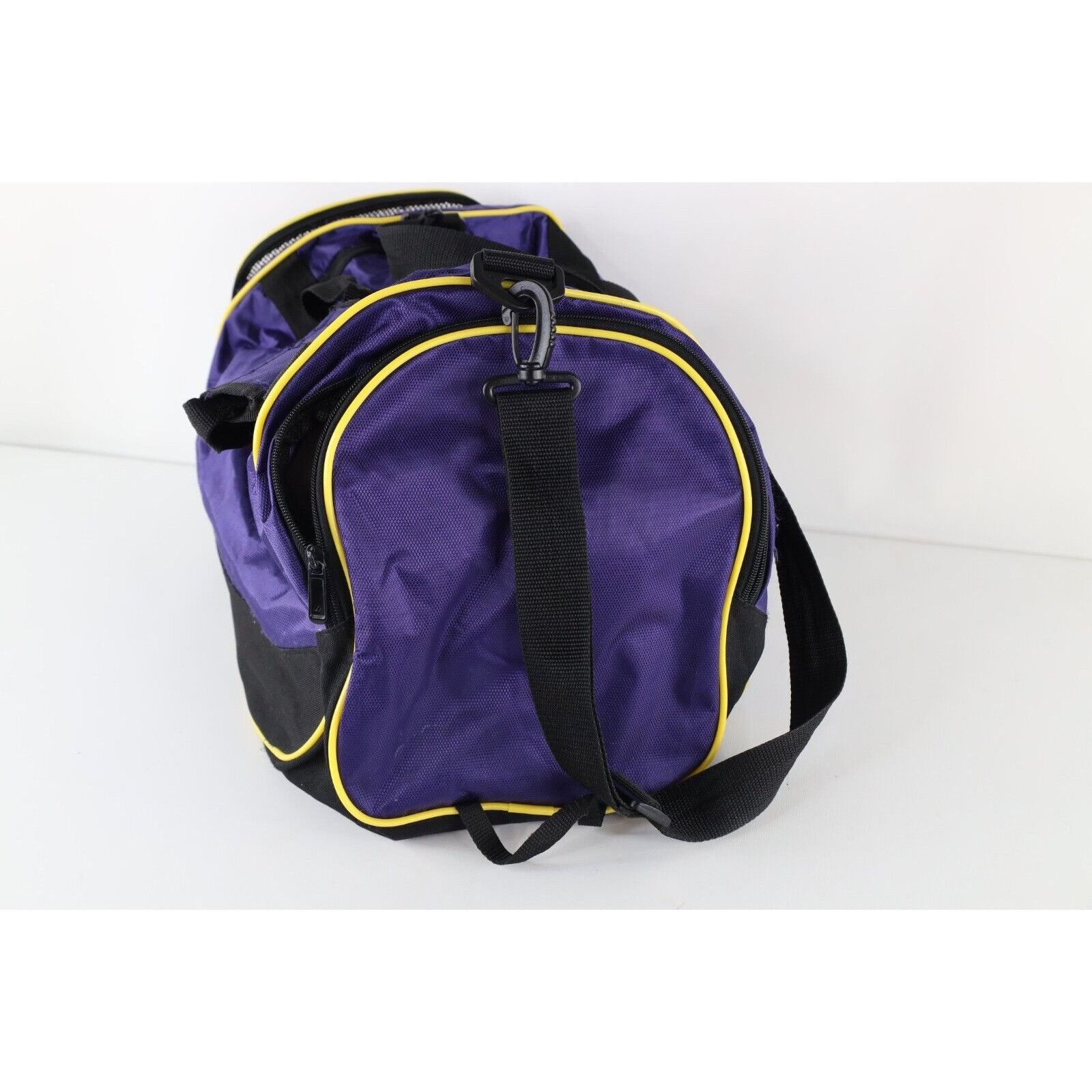 Adidas × Vintage Vintage 90s Adidas Distressed Big Logo Handled Duffel Bag Size ONE SIZE - 9 Thumbnail