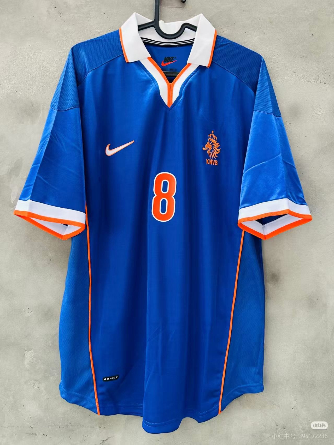 Other 8 Dennis Bergkamp Jersey Away 1998 Netherlands Size US M / EU 48-50 / 2 - 2 Thumbnail