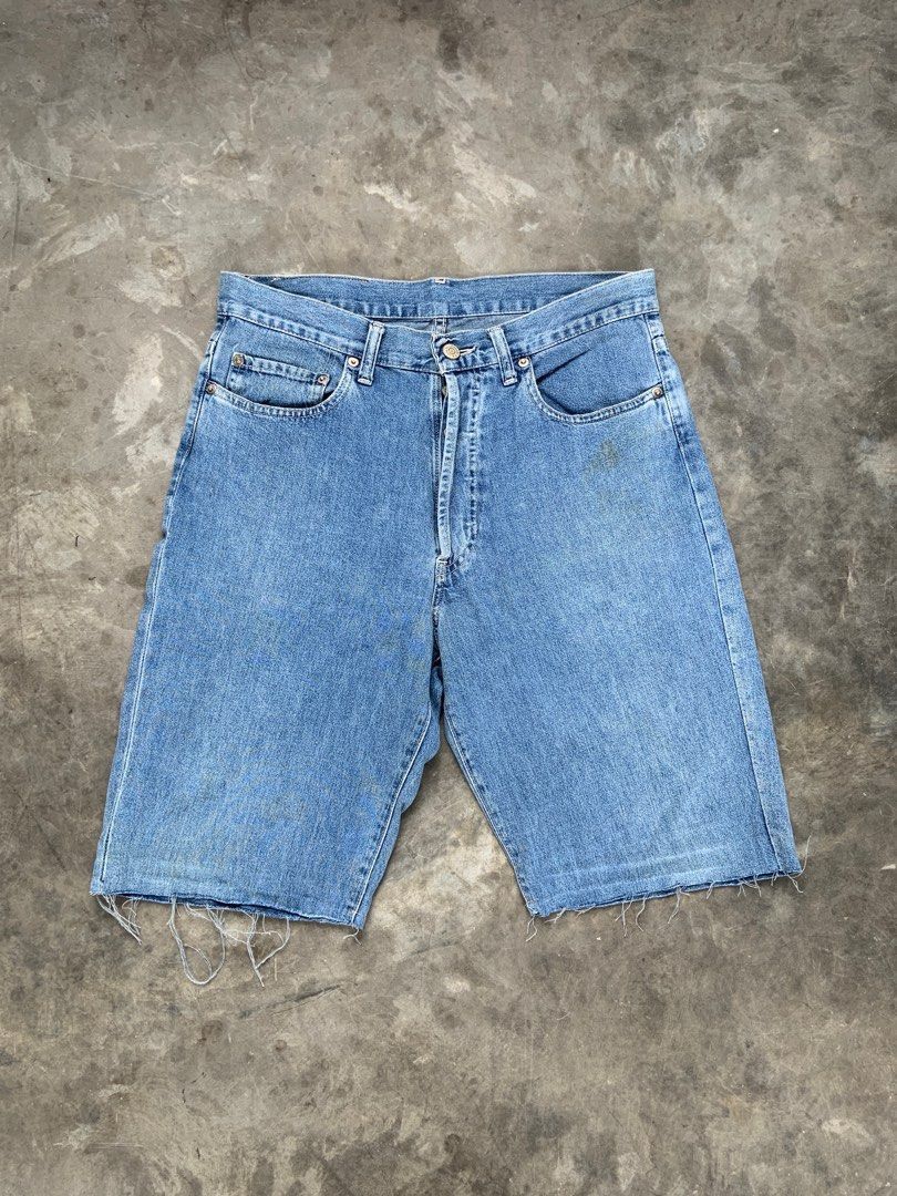 RRL Ralph Lauren Distressed RRL denim short Size US 31 - 4 Thumbnail