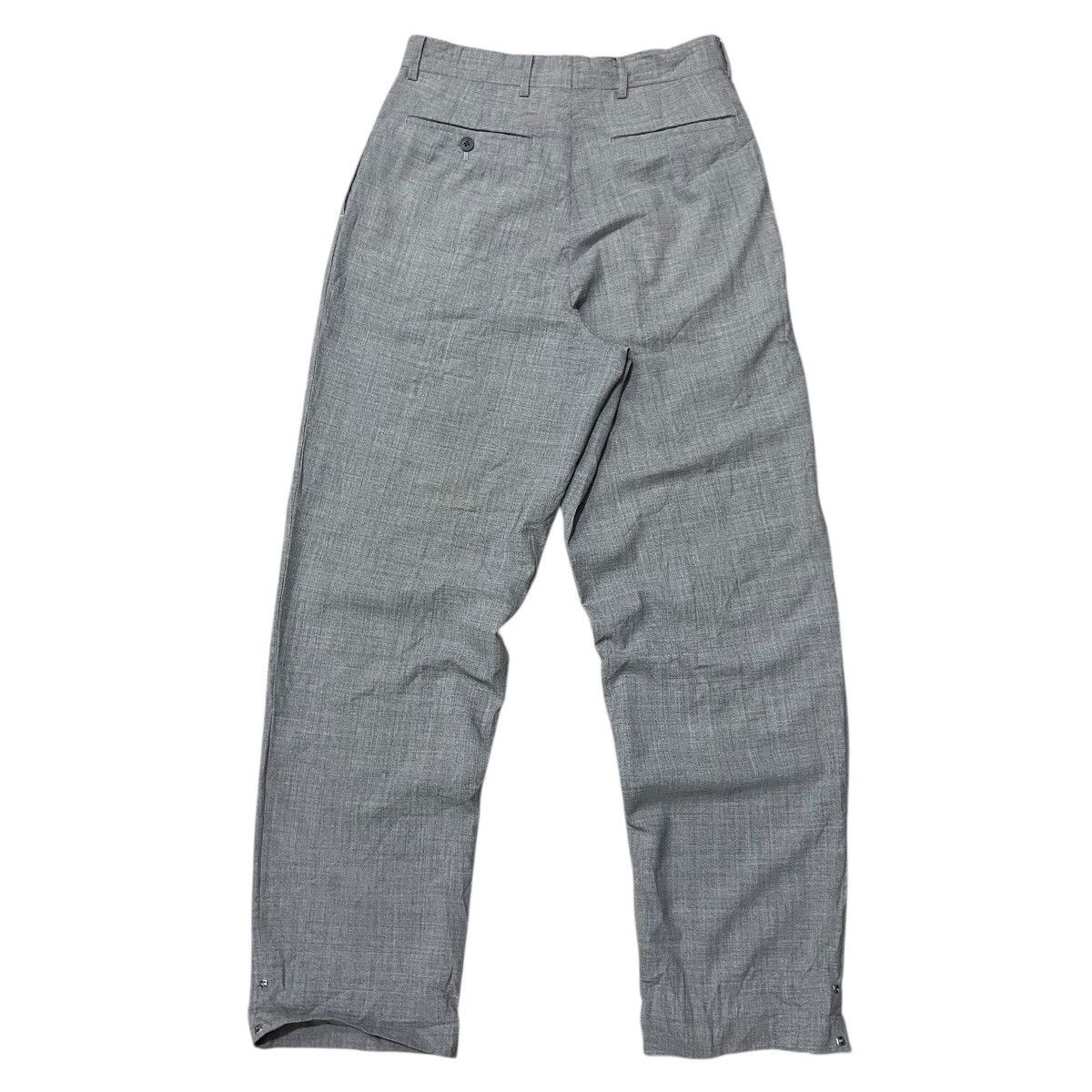 Yohji Yamamoto A.A.R Yohji Yamamoto D’Urban Pants Grey Size US 27 - 9 Thumbnail