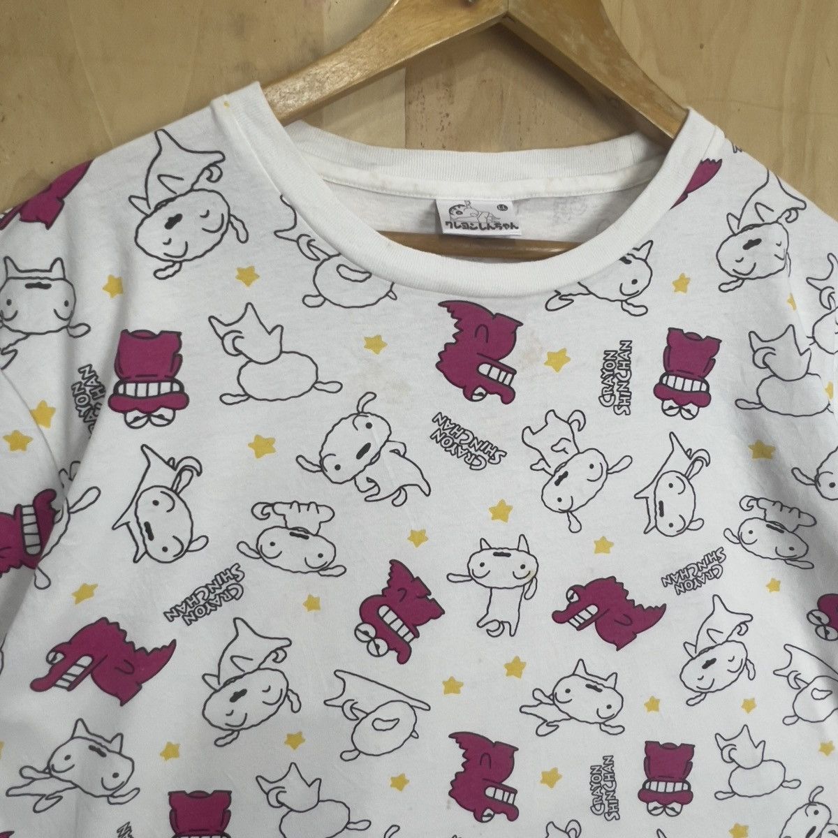 Anime Vintage Cartoon Crayon Shin Chan Fullprint Size US XL / EU 56 / 4 - 5 Thumbnail