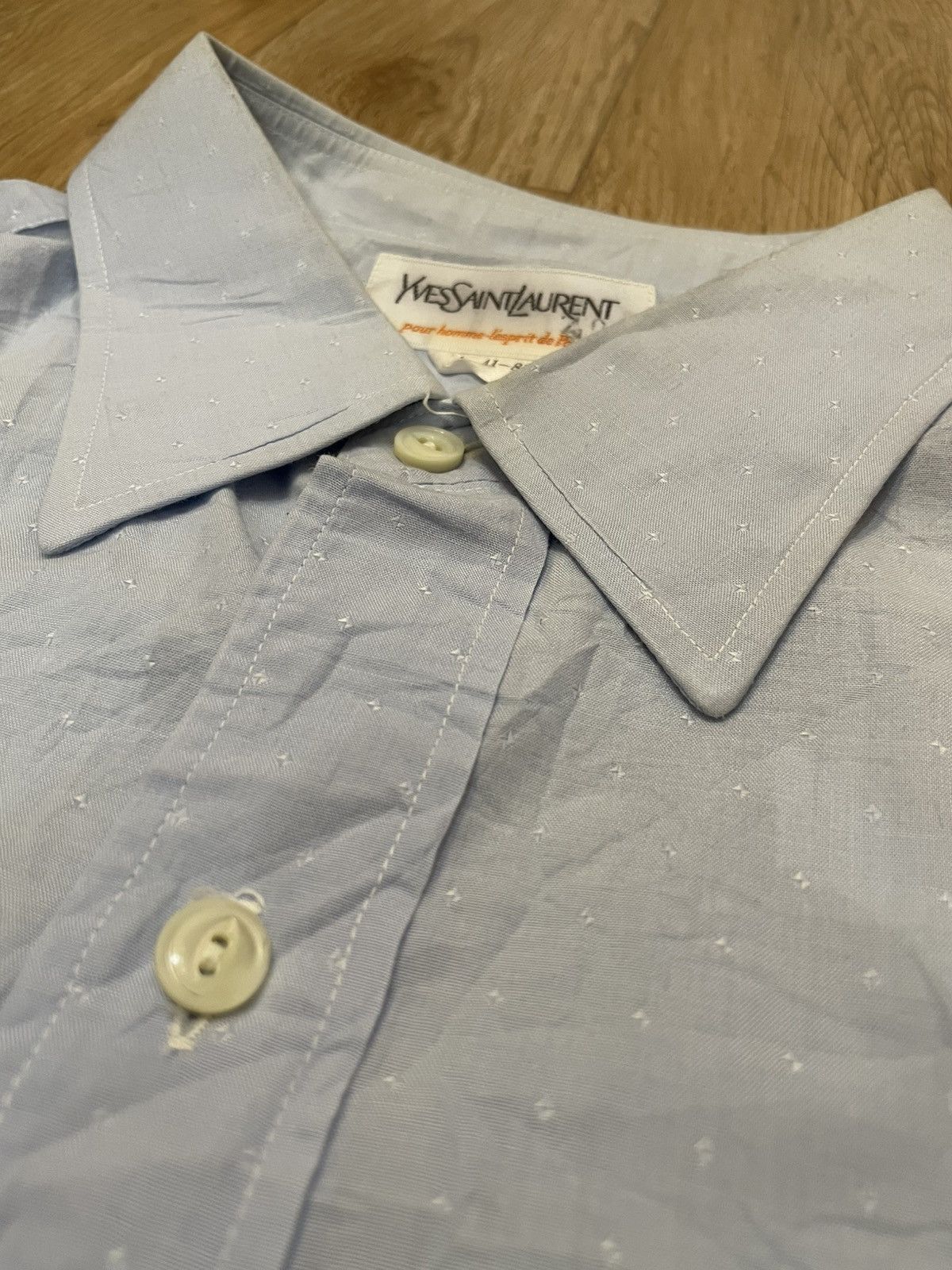 Yves Saint Laurent Yves Saint Laurent Button Up Shirt Size US M / EU 48-50 / 2 - 3 Thumbnail