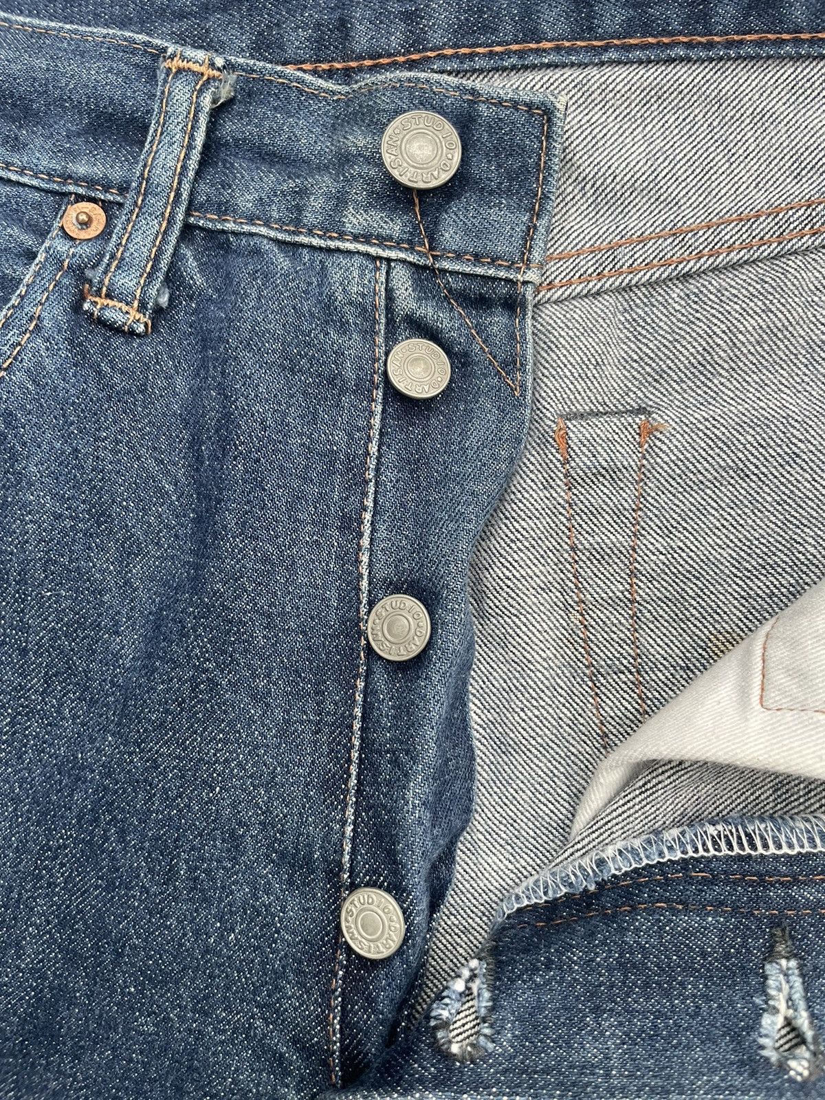 Japanese Brand × Studio D'Artisan × Vintage Vintage Selvedge Studio D Artistan 303 Size US 33 - 19 Thumbnail