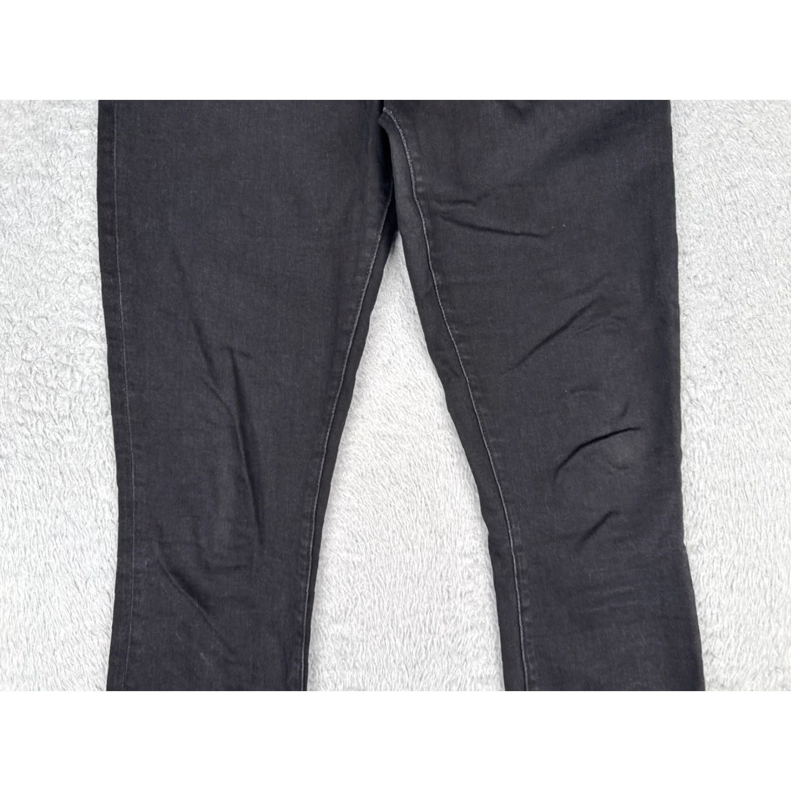 Abercrombie & Fitch Abercrombie & Fitch Jeans Women 4 Black Denim Ultra High Rise Super Skinny Ankle Womens Size 27" / US 4 / IT 40 - 3 Thumbnail