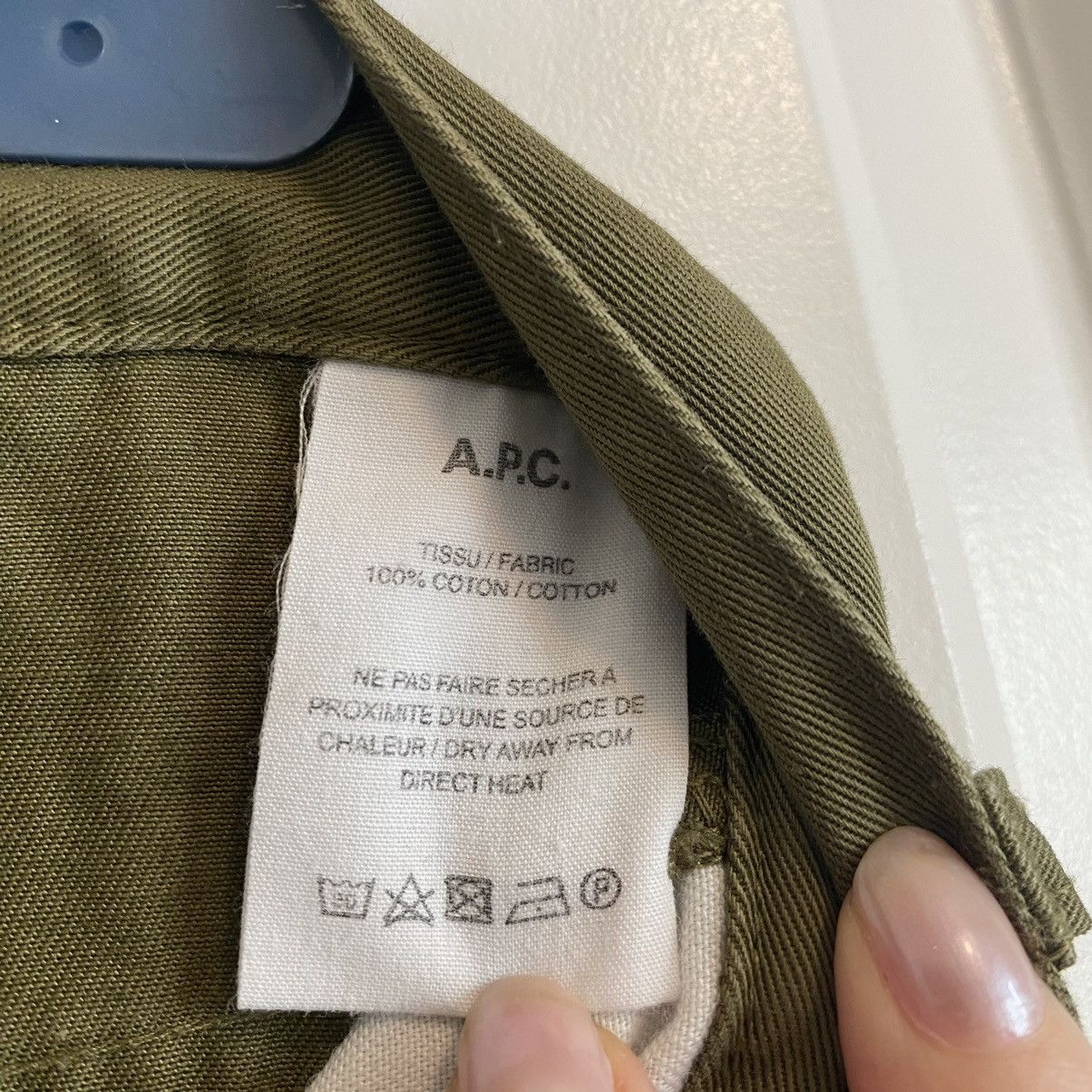 A.P.C. A.P.C. Kingsten Straight Leg Pants (Khaki) Size US 30 / EU 46 - 9 Thumbnail