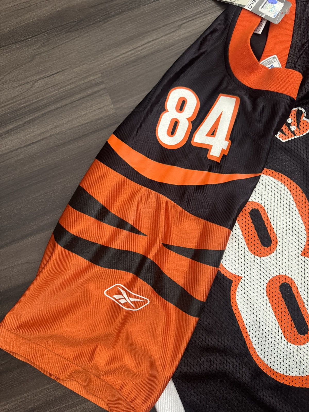 Reebok Jermaine Gresham #84 Cincinnati Bengals NFL On Field Jersey Size US L / EU 52-54 / 3 - 7 Thumbnail