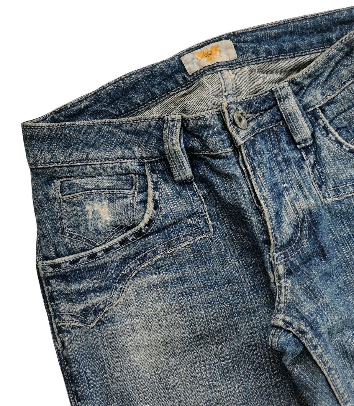 Antik Denim Antik denim flare pants with embroidery back pocket Size 27" / US 4 / IT 40 - 8 Thumbnail