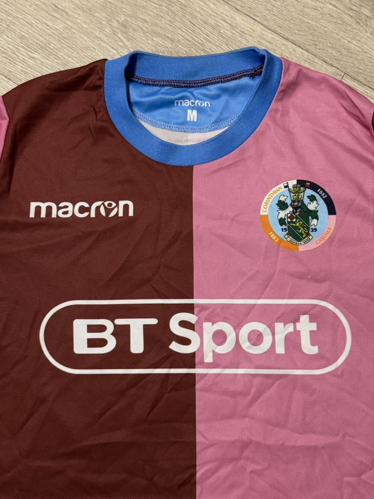 Other UK 🔷Macron Corinthian Casuals 2018/19 #10 Soccer jersey🔷 Size US M / EU 48-50 / 2 - 2 Thumbnail