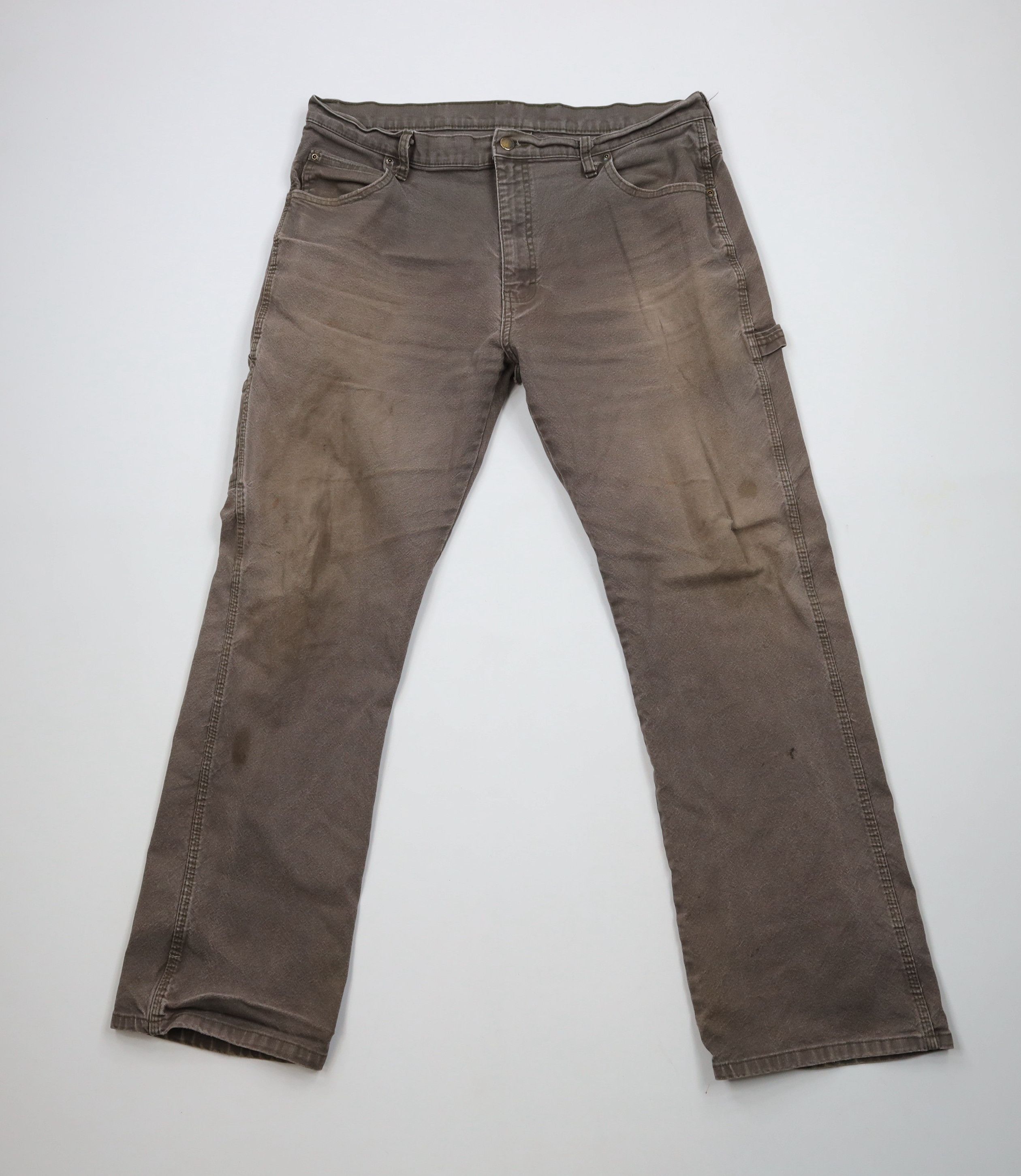 Dickies × Vintage Vintage Dickies Wide Leg Canvas Dungaree Pants Cotton Size US 36 / EU 52 - 1 Thumbnail