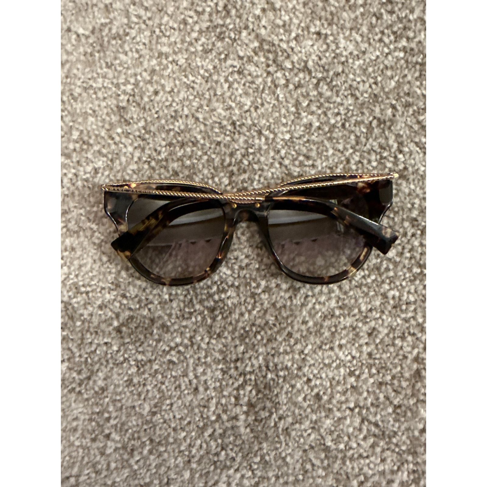 Marc Jacobs Marc Jacobs Brown Tortoise Gradient 165/S Cat Eye Sunglasses Size ONE SIZE - 10 Thumbnail