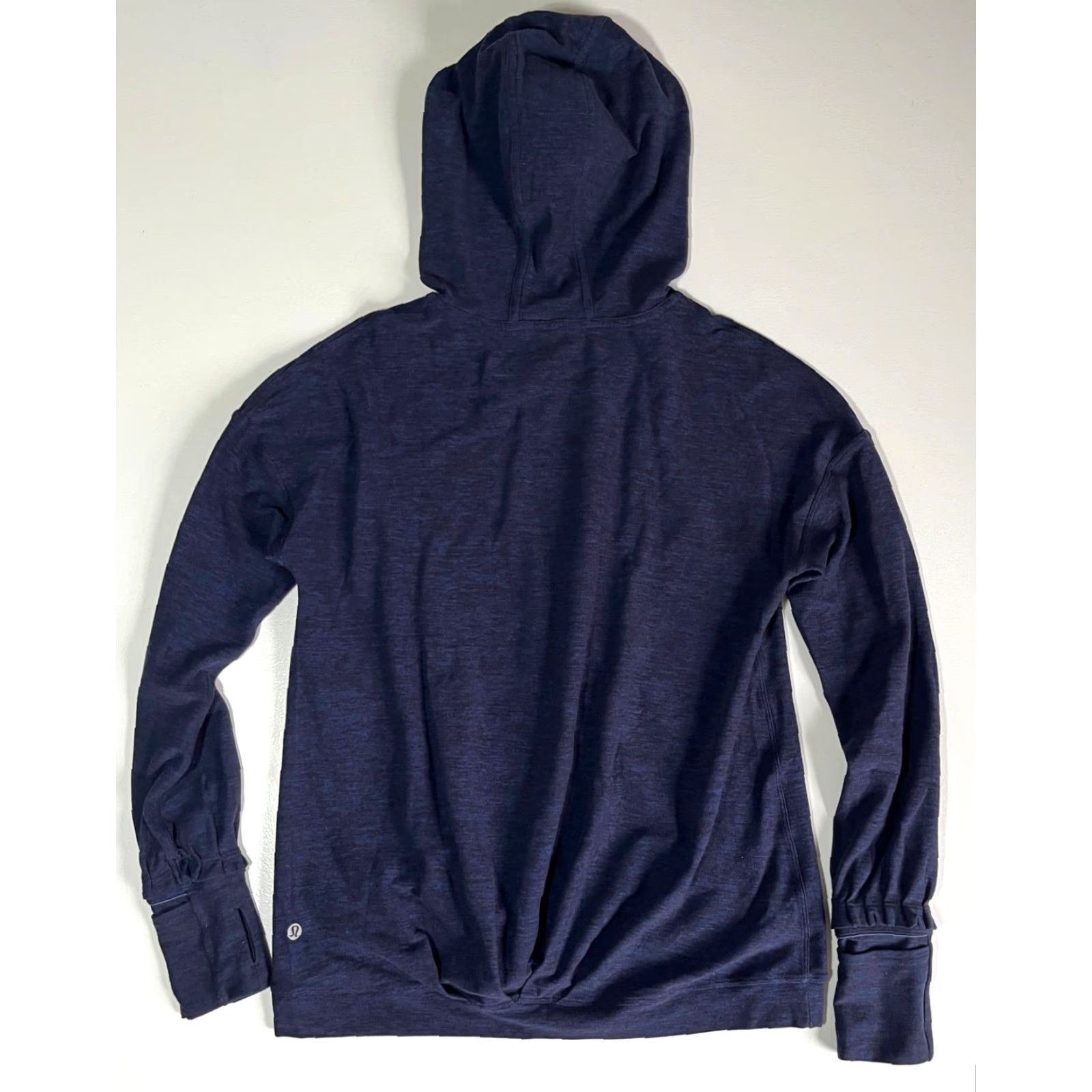Lululemon Lululemon Women's Extra Mile Hoodie Heathered Hero Blue M Shirt Womens Size M / US 6-8 / IT 42-44 - 5 Thumbnail