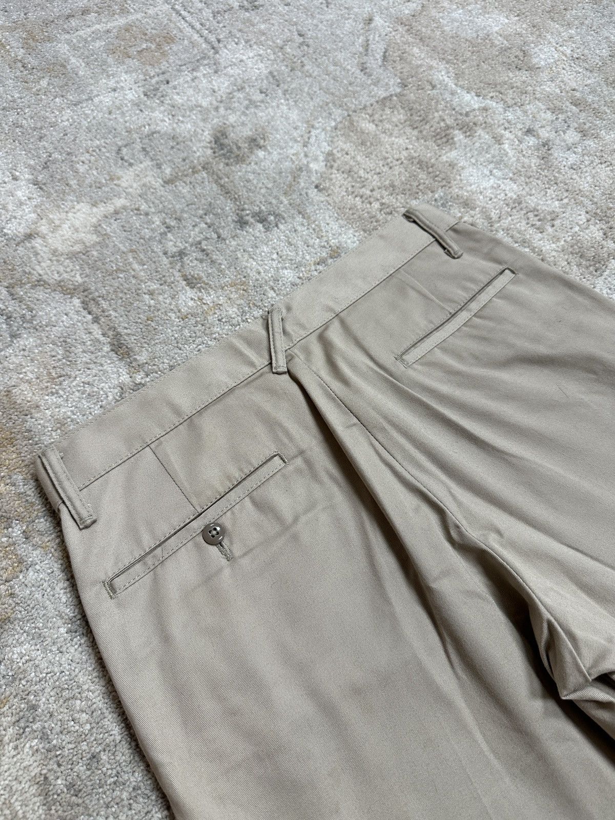 Bedwin & The Heartbreakers Khaki Chino Velvet Cheetah Side Stripe Pants Size US 30 / EU 46 - 8 Thumbnail