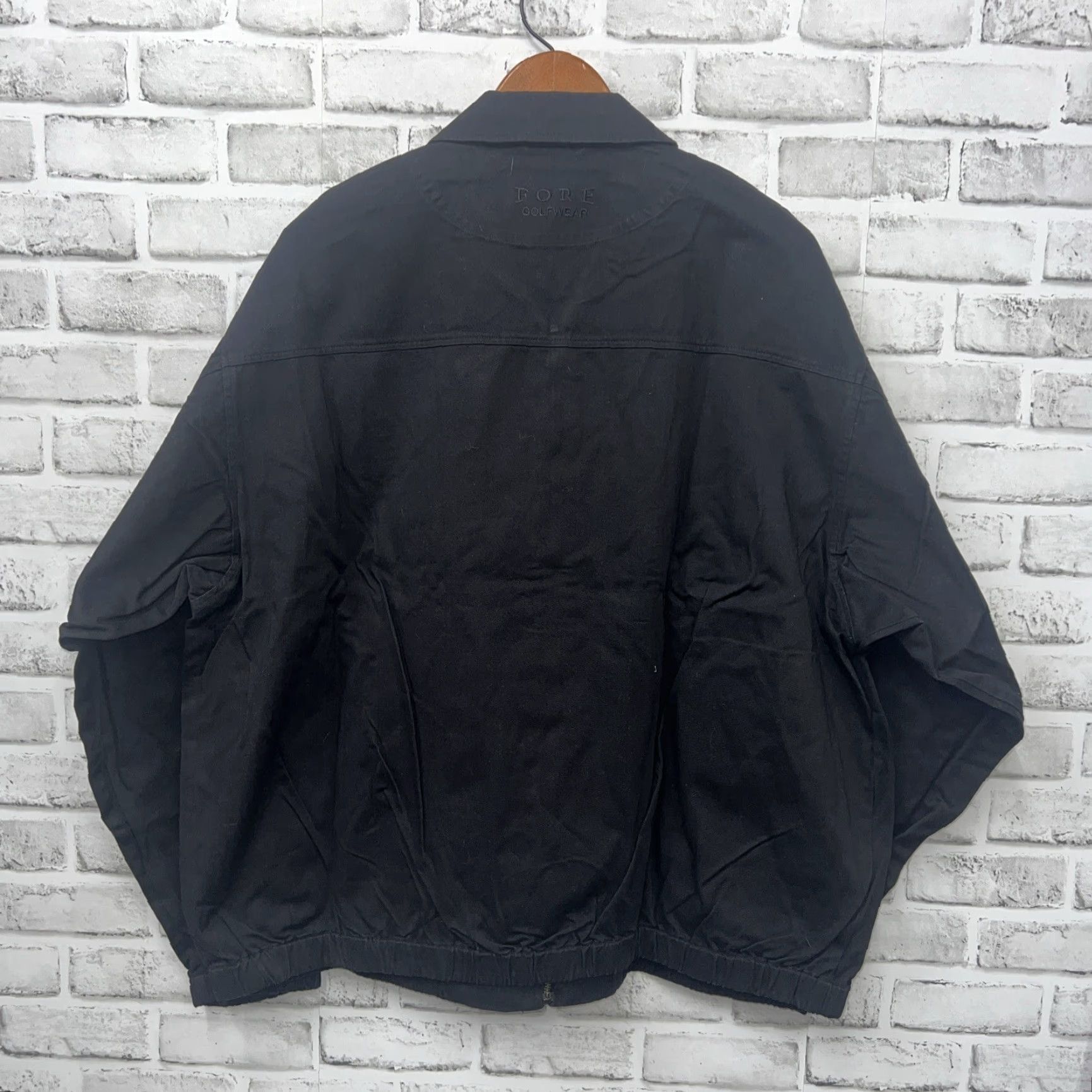 Vintage FORE Stella Artois Black Full Zip Jacket Mens Size L Size US L / EU 52-54 / 3 - 5 Thumbnail
