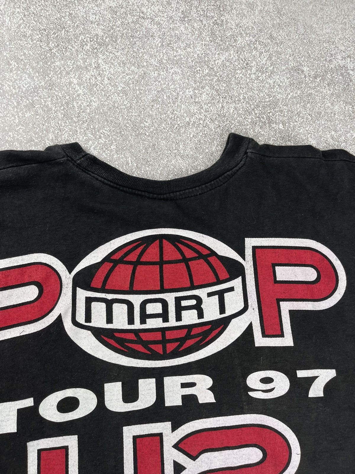 Band Tees × Vintage Vintage 1997 U2 PopMart Tour T-Shirt Size US XXL / EU 58 / 5 - 10 Thumbnail