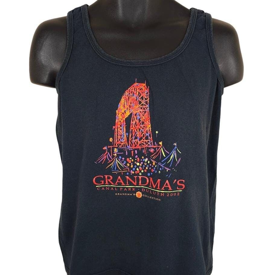 Vintage Vintage Grandmas Saloon Tank Top Womens Size Medium Black Size M / US 6-8 / IT 42-44 - 1 Thumbnail