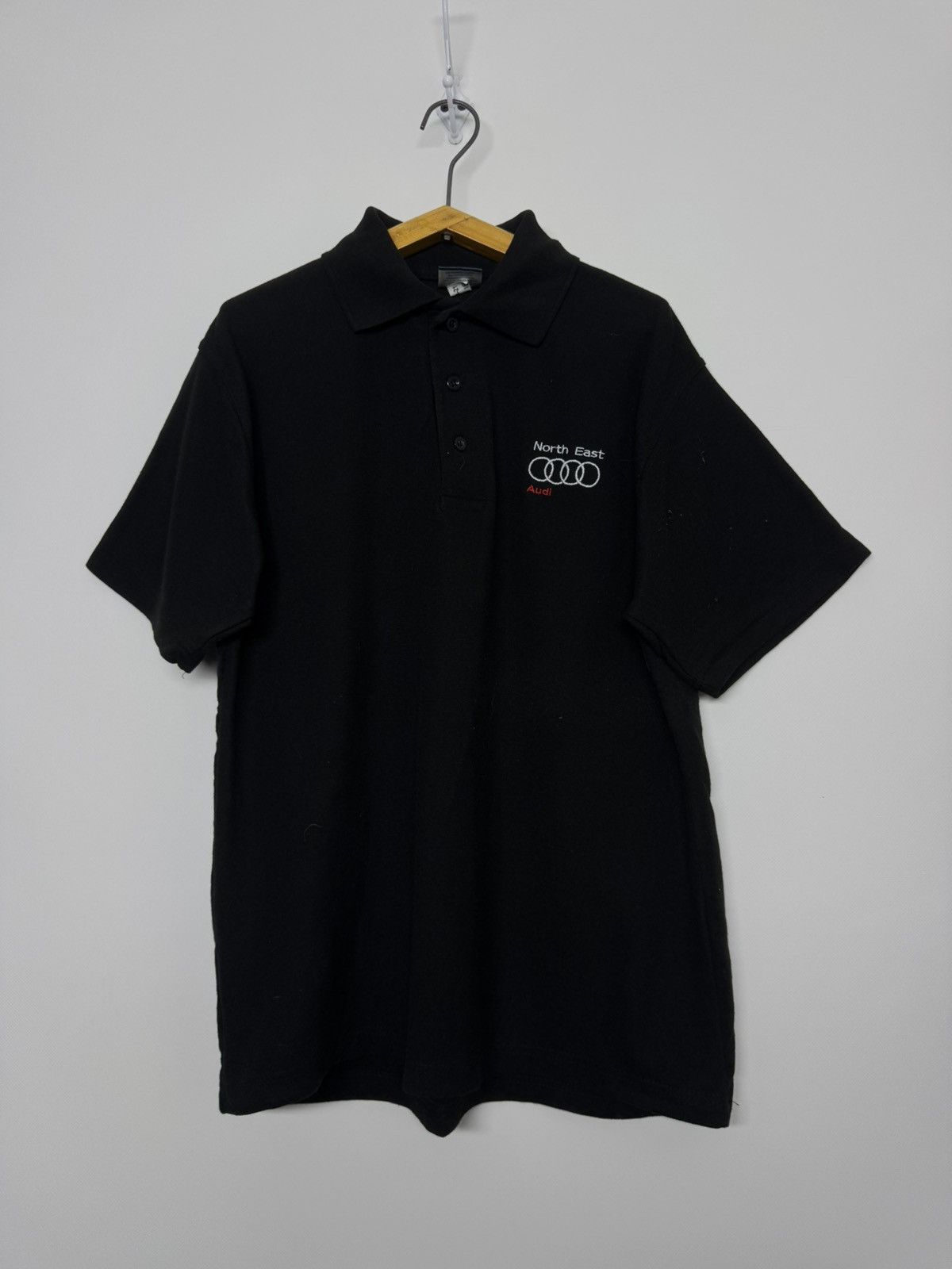 Audi Vintage Y2k Racing Polo Audi T-Shirt 00’s Size US M / EU 48-50 / 2 - 3 Thumbnail