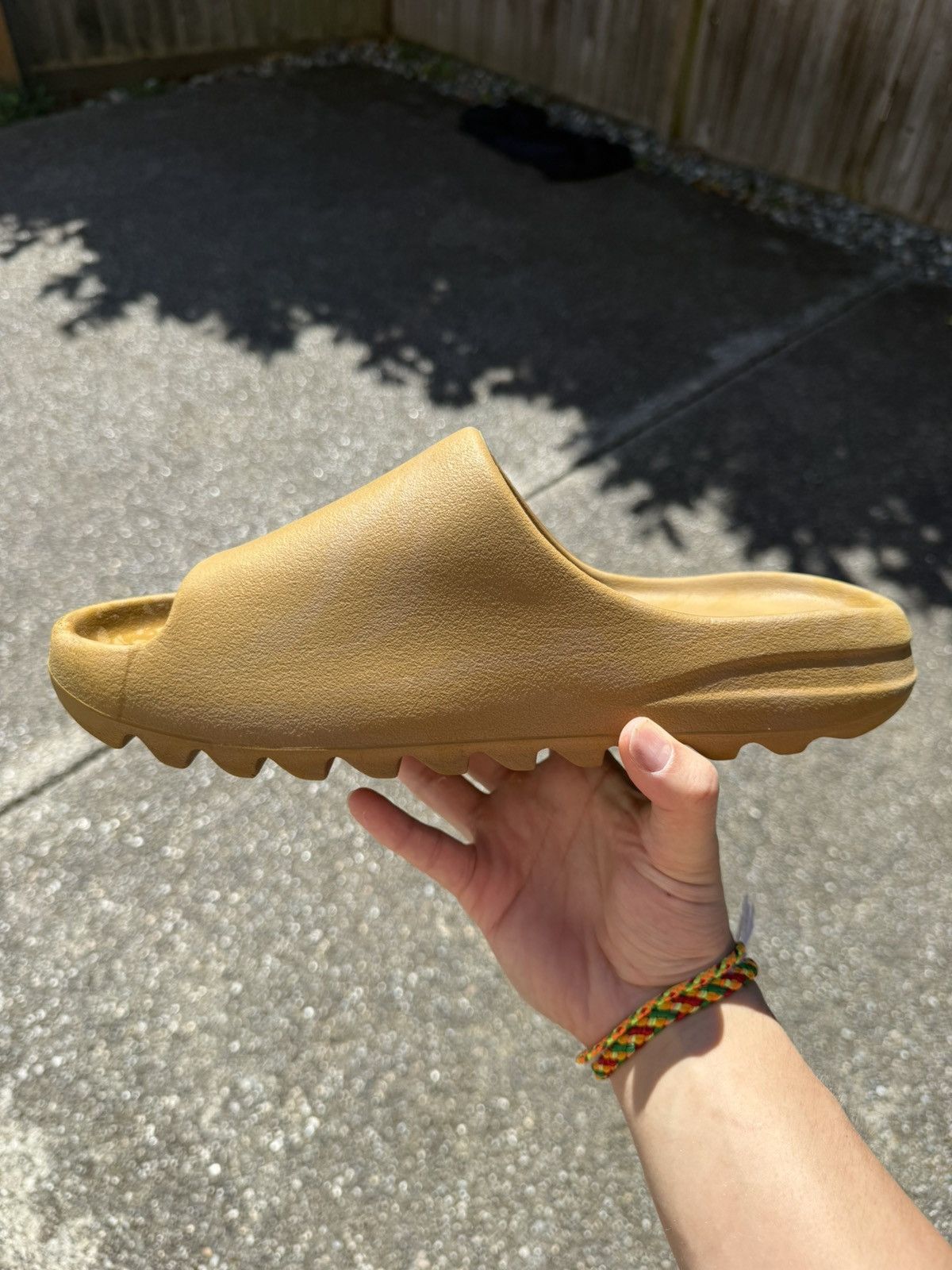 Yeezy Yeezy Slides ‘Ochre’ 2021 Size US 12 / EU 45 - 3 Thumbnail