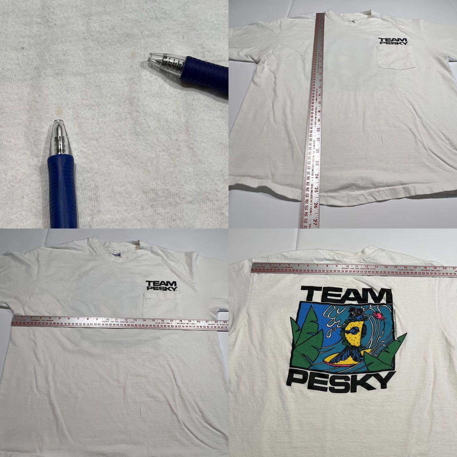 Hanes Vintage Rubio’s Fish Taco Team Pesky Restaurant Single Stitch T 1986 XL Size US XL / EU 56 / 4 - 10 Thumbnail