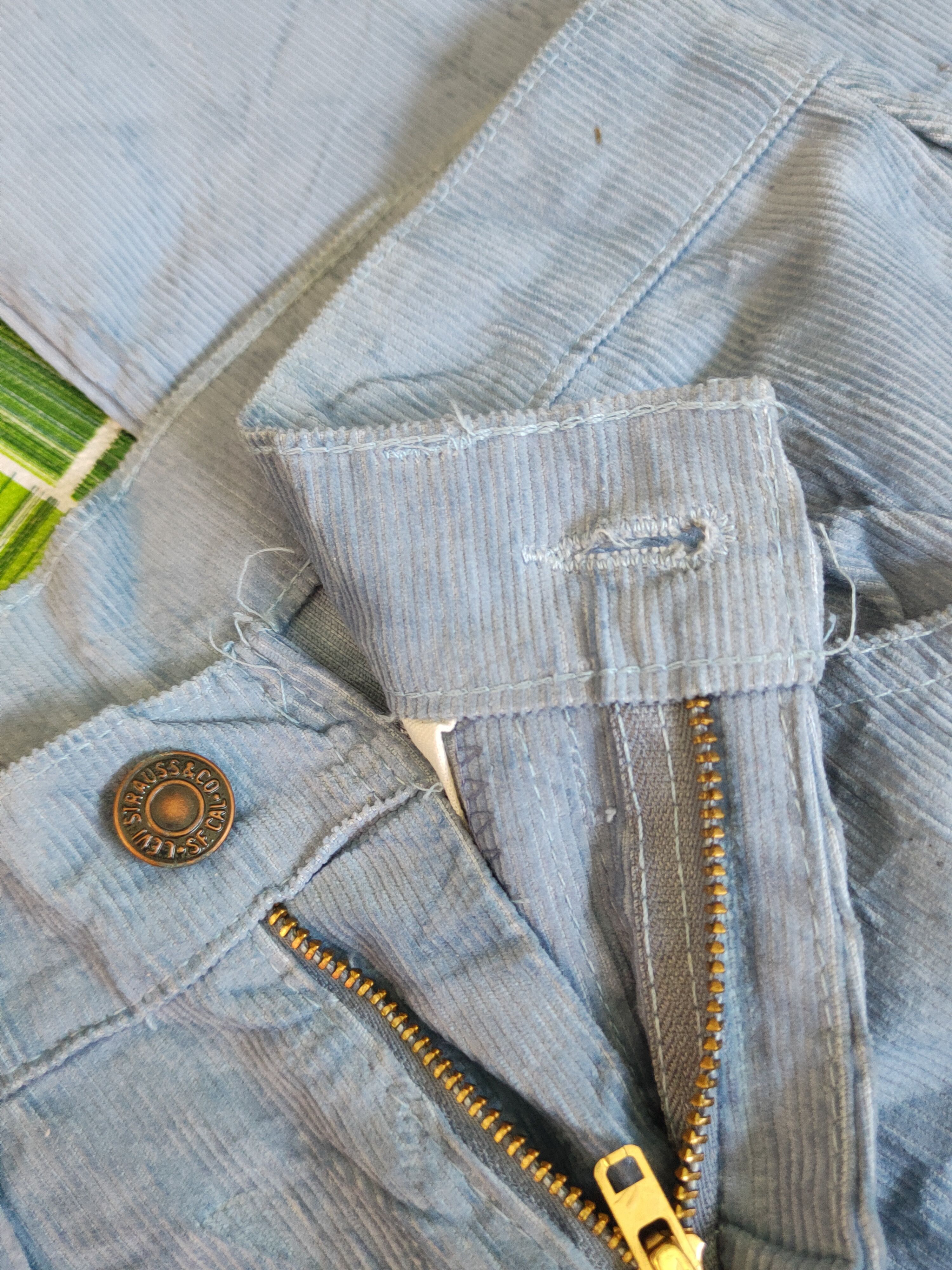 Levi's Levi's Vintage single digit Blue Corduroy Pants #S1799 Size US 29 - 12 Thumbnail