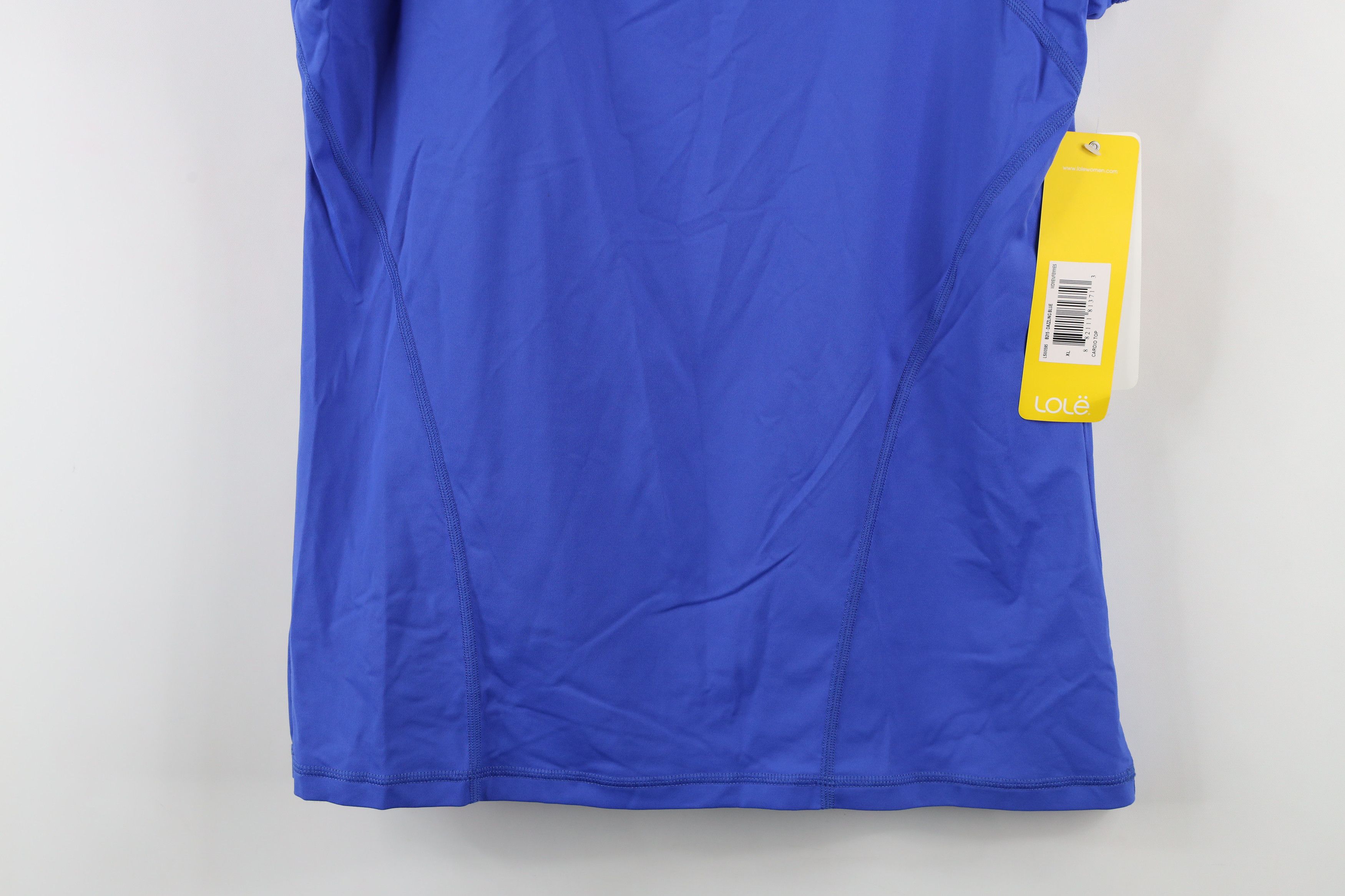 Loewe × Vintage New Lole Cardio Running Jogging Yoga Gym Top T-Shirt Blue Size XL / US 12-14 / IT 48-50 - 3 Thumbnail