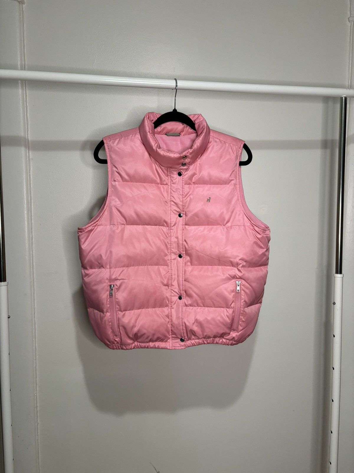 Vintage Vintage Y2K Pink Boxy Puffer Vest Size US M / EU 48-50 / 2 - 1 Thumbnail