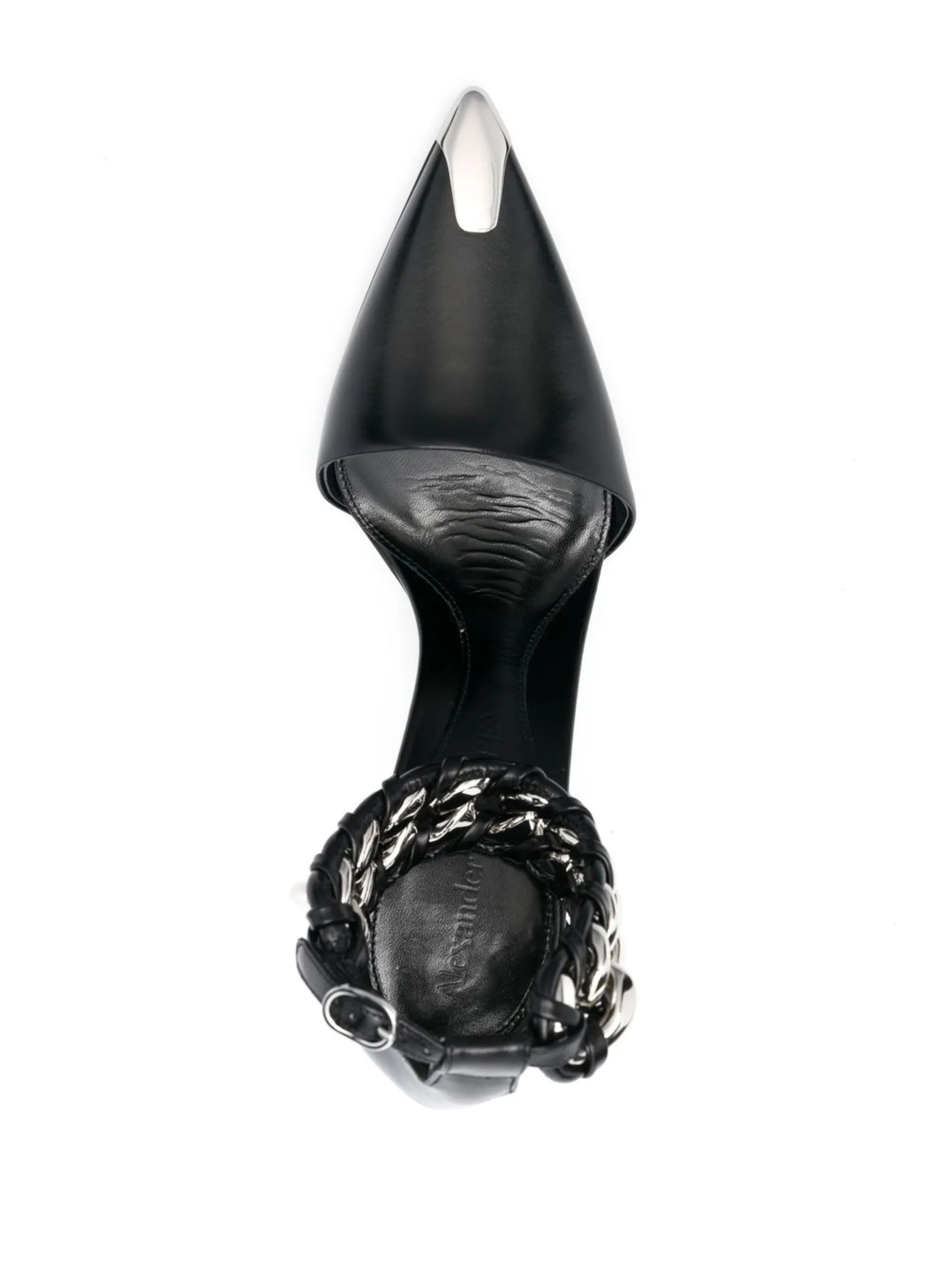 Alexander McQueen o1y0225 Pumps in Black Size US 8.5 / IT 38.5 - 4 Thumbnail