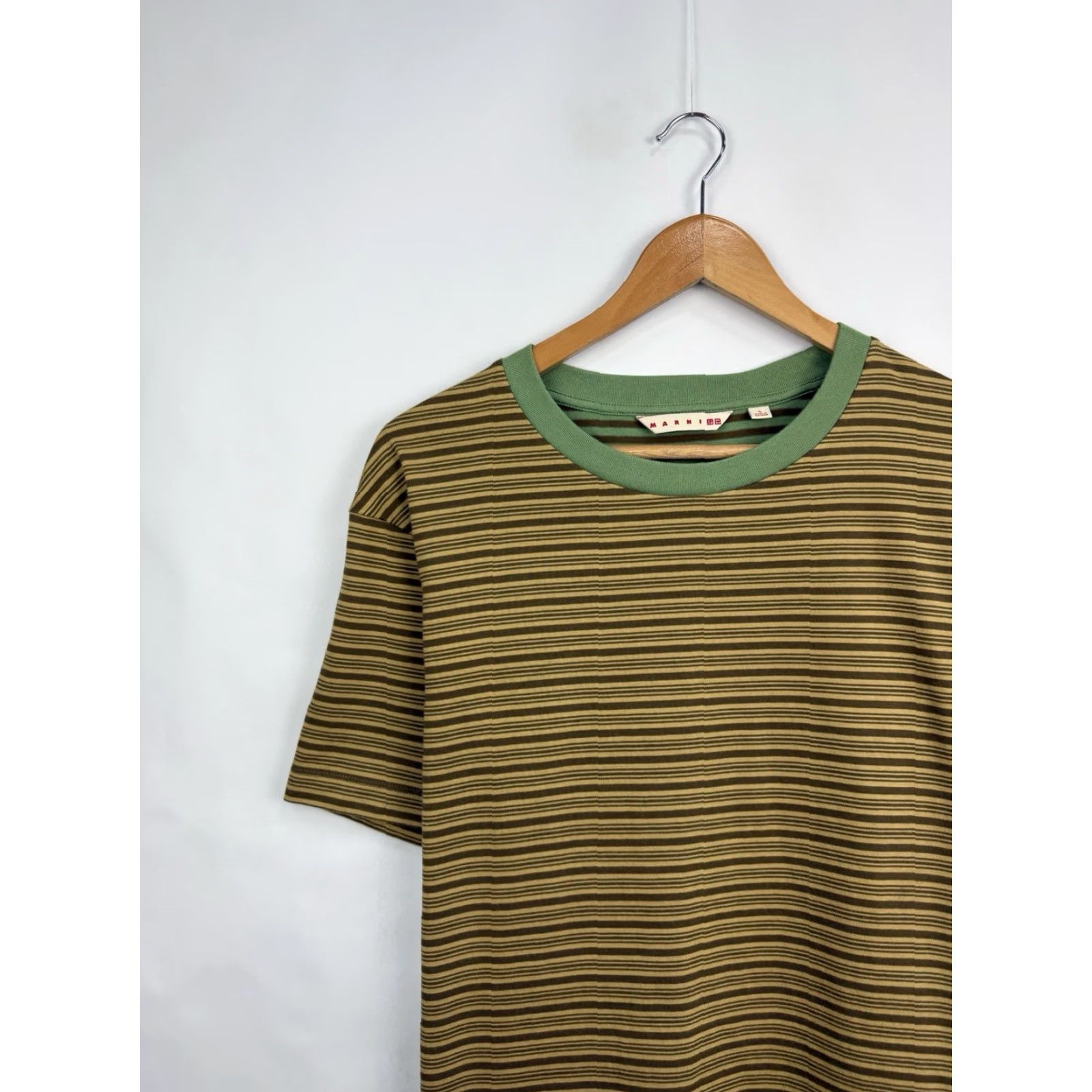 Marni Marni Uniqlo Rare Edition Striped T-Shirt Y2K SS22 Multicolor Striped Size S Men Shirt Size US S / EU 44-46 / 1 - 3 Thumbnail