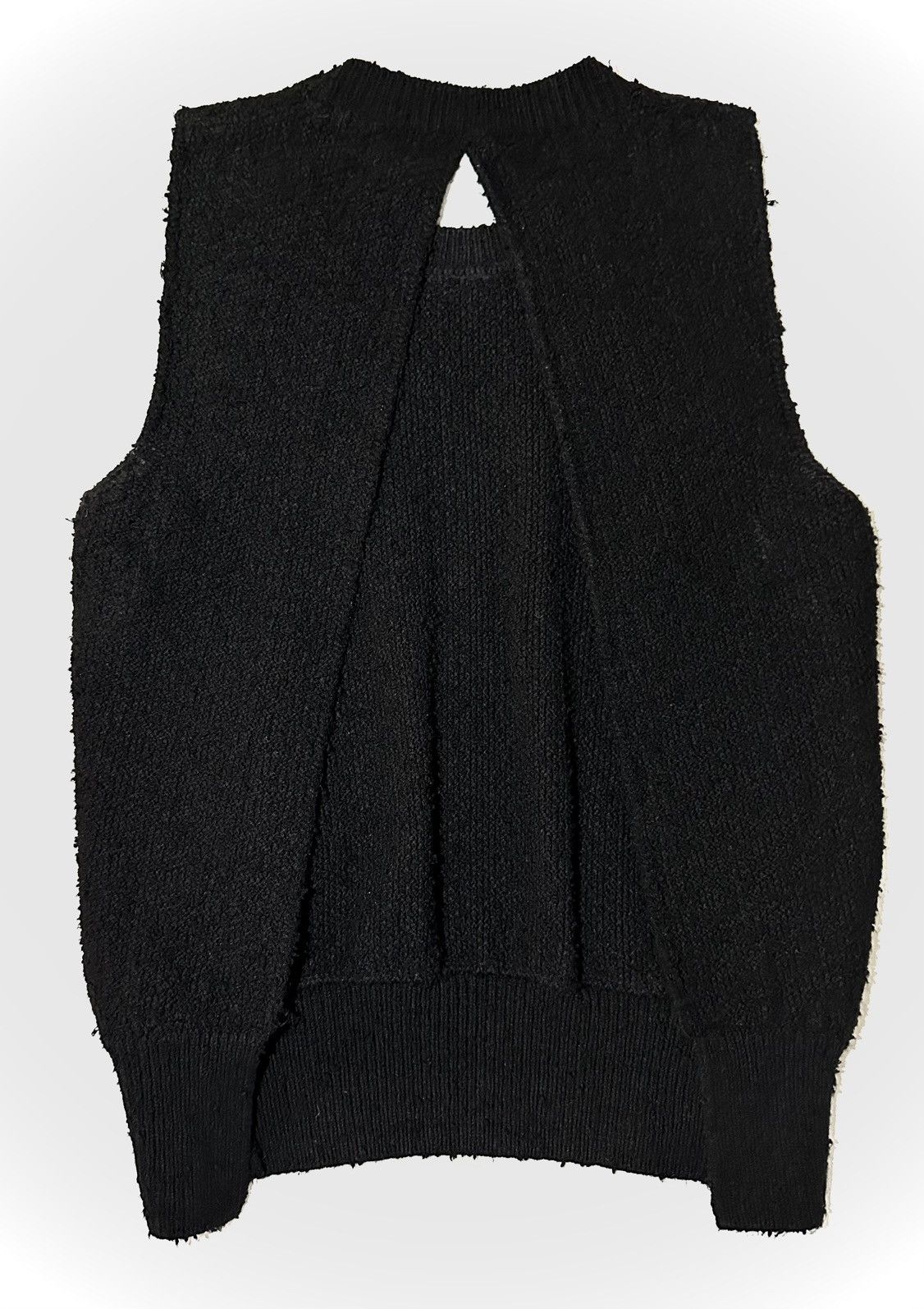 Bottega Veneta Bottega Veneta Open-Back Bouclé Sweater Vest Size XS / US 0-2 / IT 36-38 - 2 Thumbnail