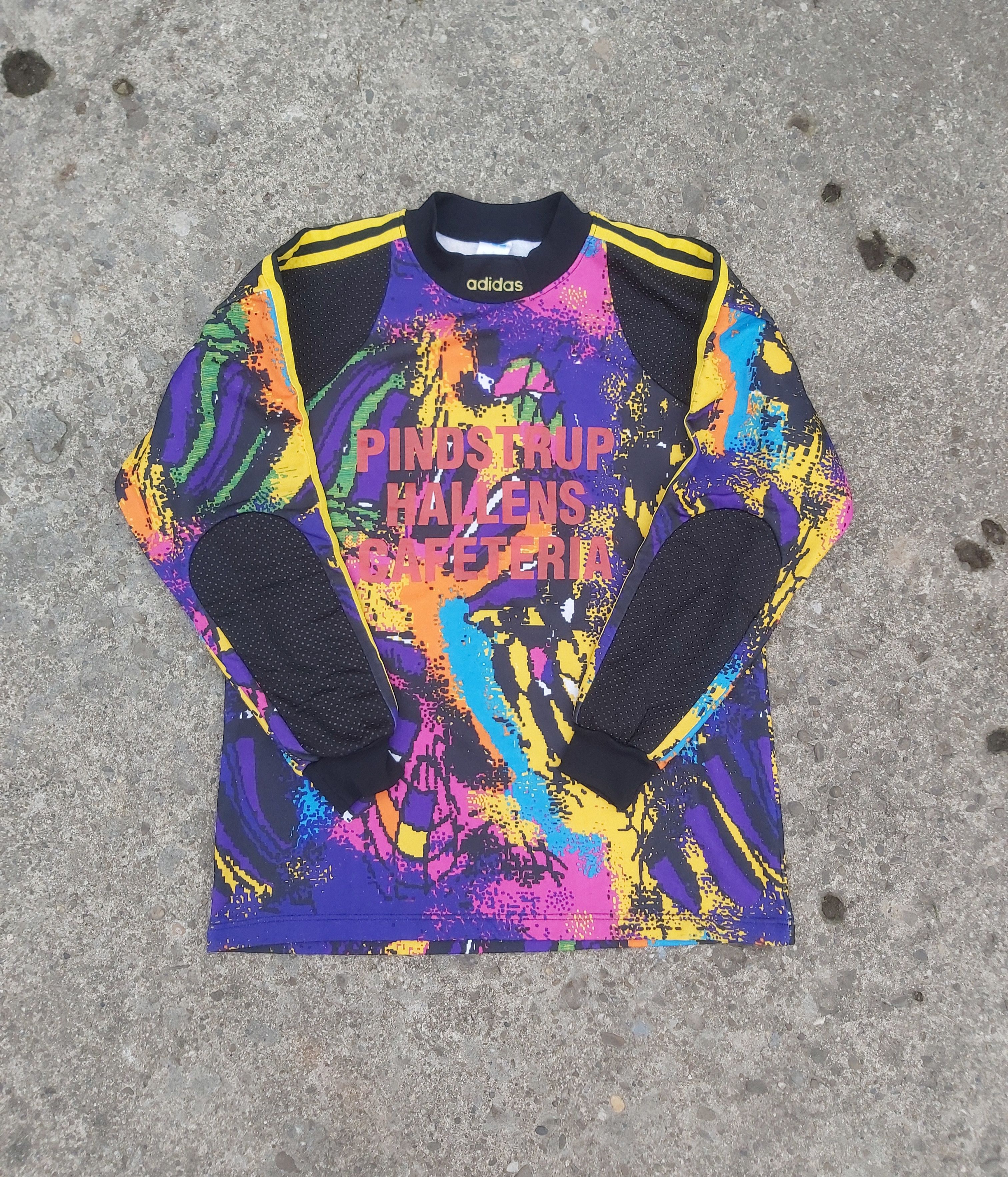 Adidas × Vintage rare Vintage 90s Adidas Goalkeeper Soccer Jersey #1 Size US M / EU 48-50 / 2 - 2 Thumbnail