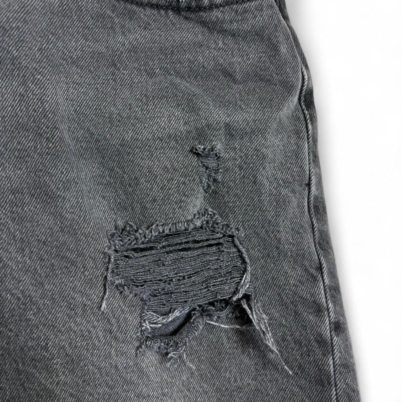 Levi's Vintage Style Levi's 501 Grey Distressed Cutoff Denim Shorts Size US 30 / EU 46 - 2 Thumbnail