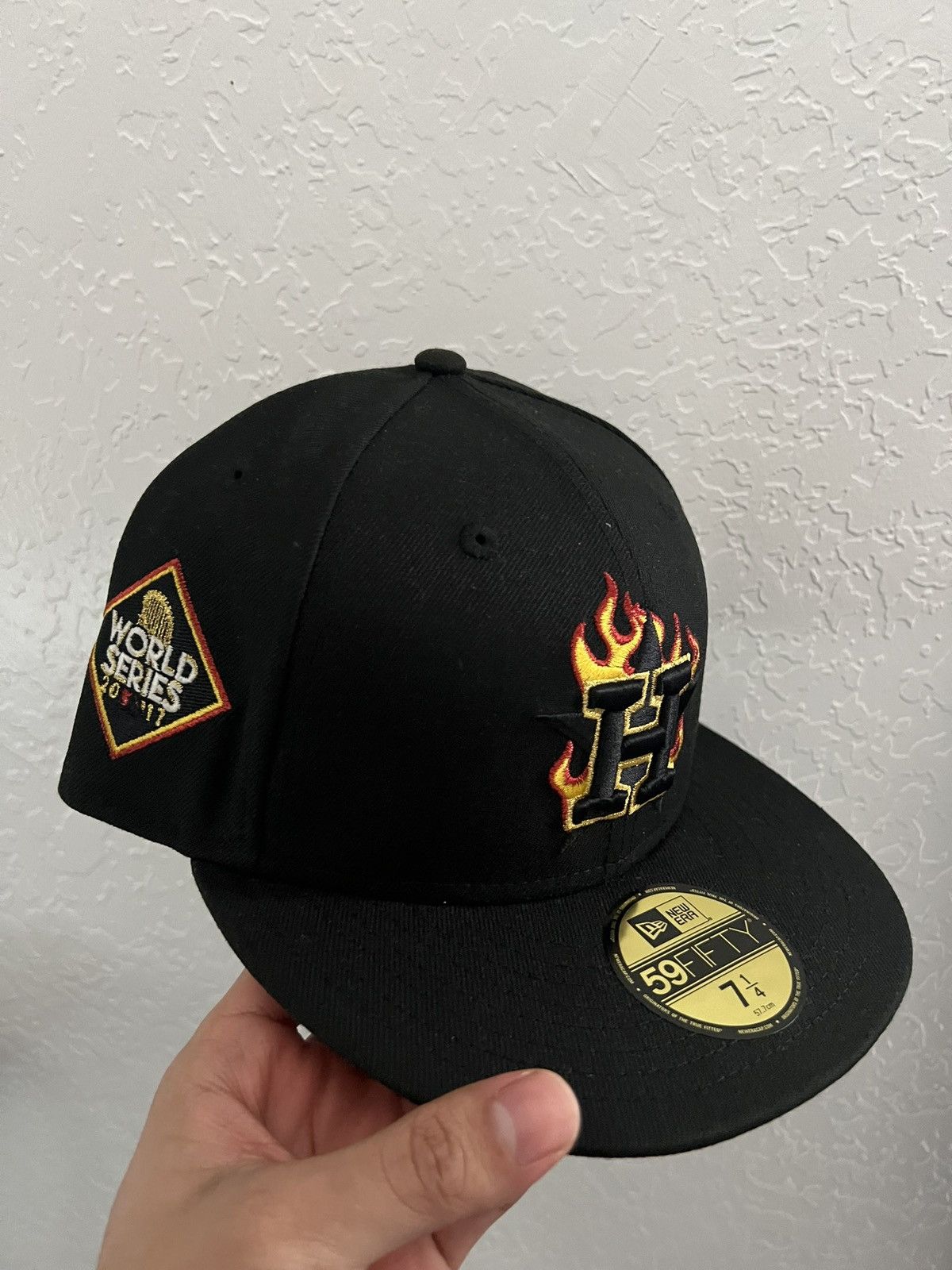 Houston Astros 2017 World Series fitted 7 1/4