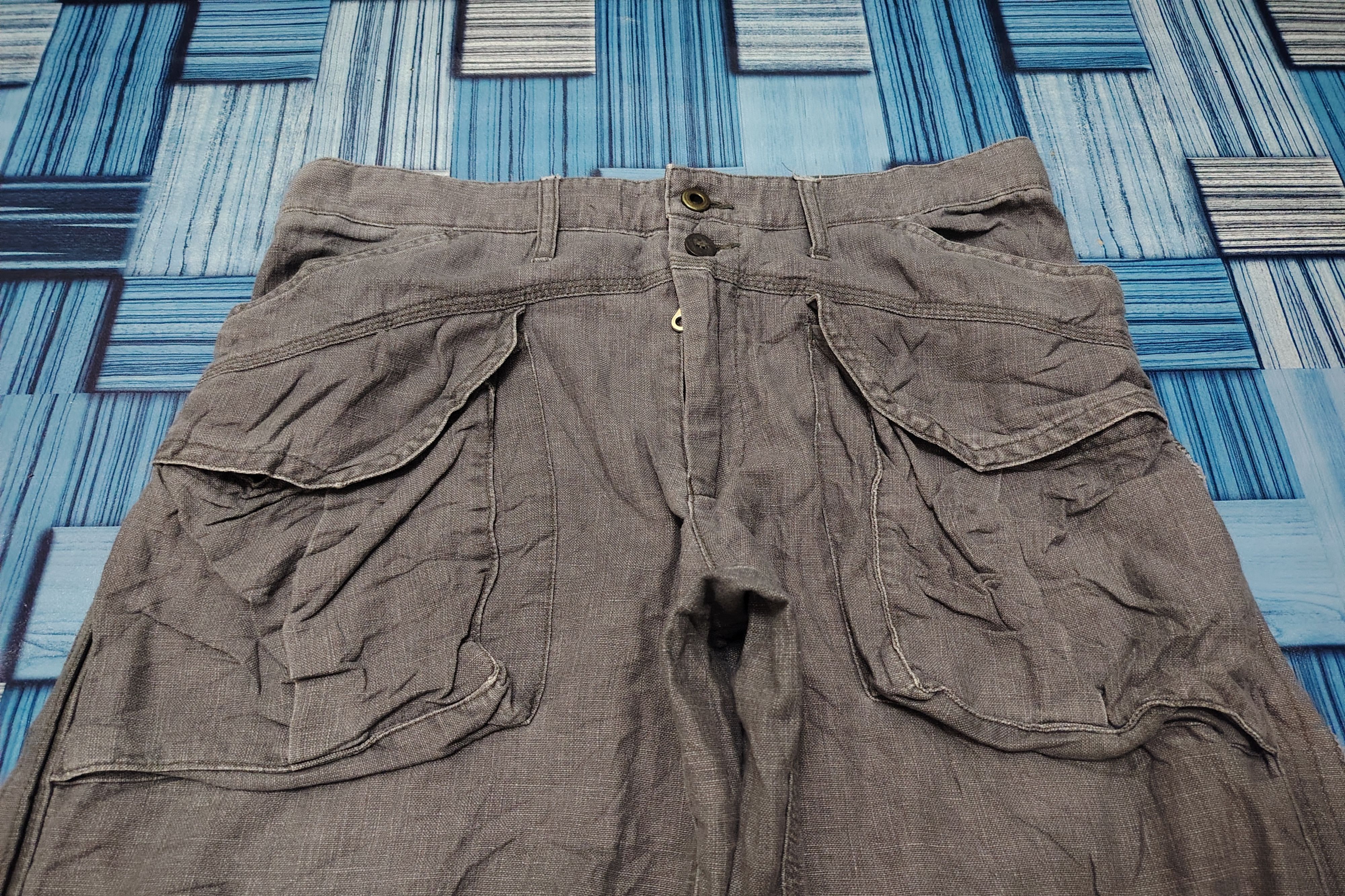 Japanese Brand Insane Japanese As Super Sonic Baggy Rare Style Pants Size US 33 - 3 Thumbnail