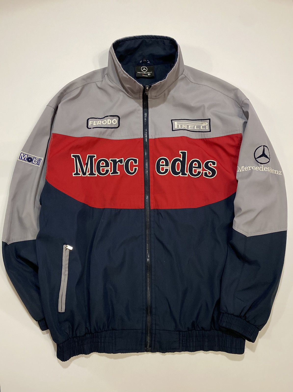 Mercedes-Benz × Vintage Vintage Mercedes Benz Jacket Big Logo rare L Size US L / EU 52-54 / 3 - 1 Thumbnail