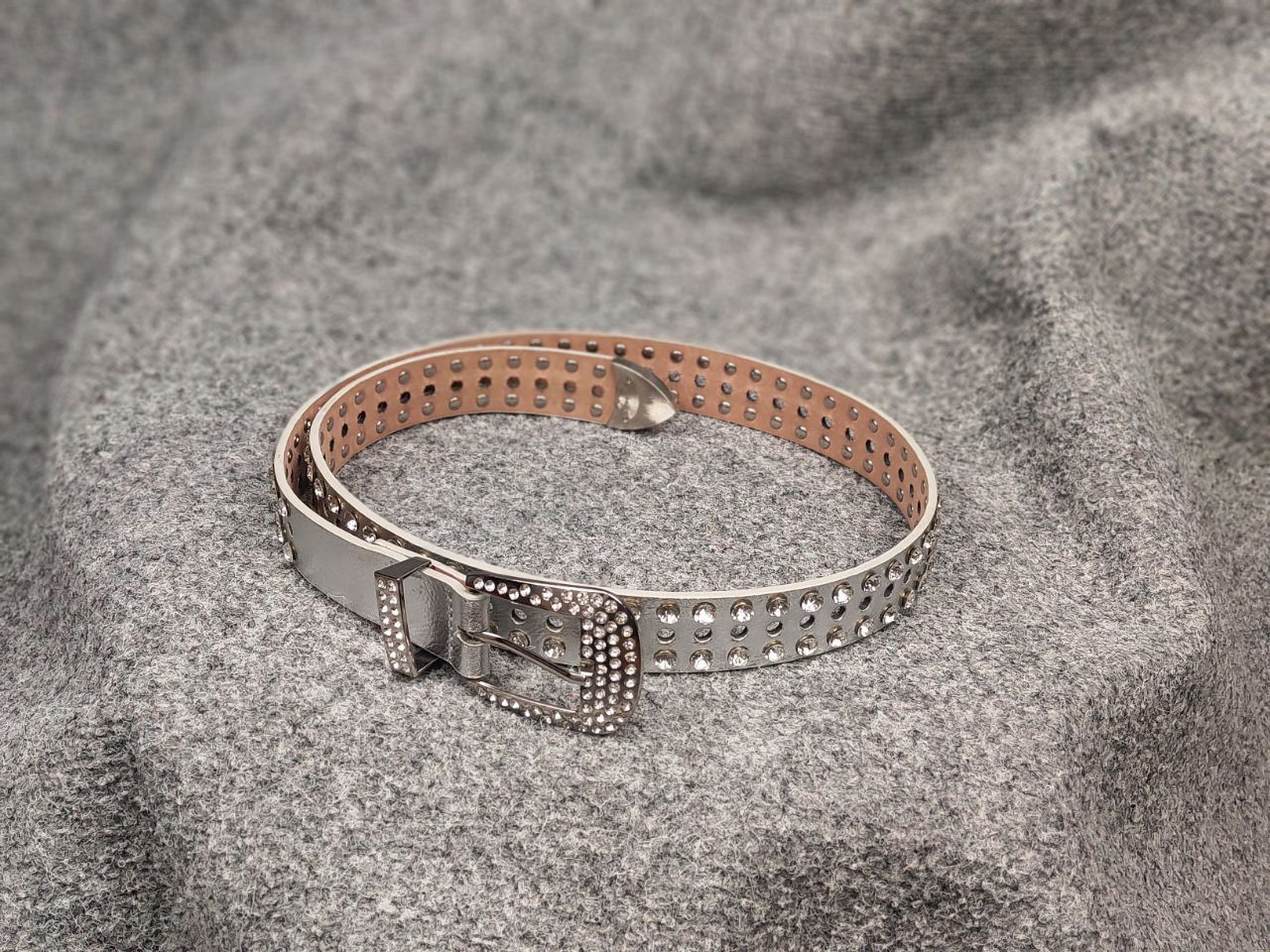 Vintage Vintage 90s Japan Silver Belt Hysteric Glamour Y2K Style Size ONE SIZE - 2 Thumbnail