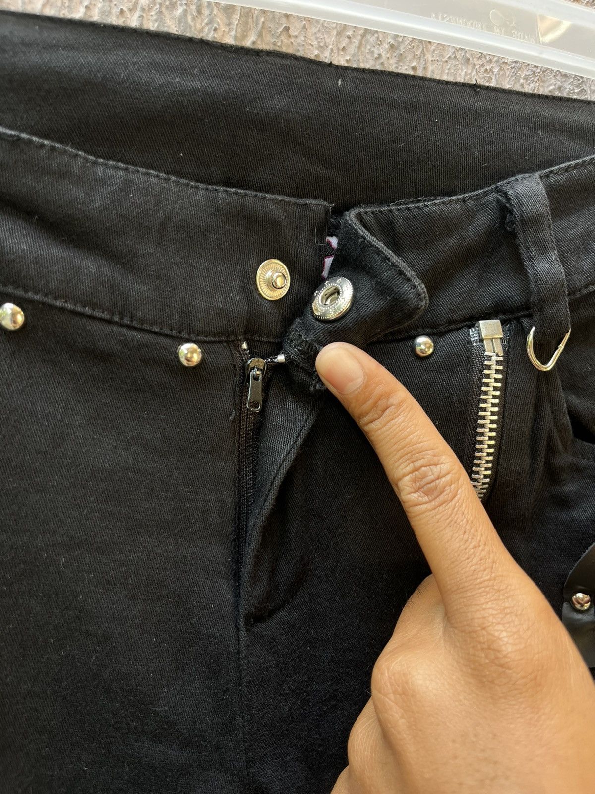 Japanese Brand Seditionaries bondage Punk skinny strecth pants Size 27" / US 4 / IT 40 - 8 Thumbnail