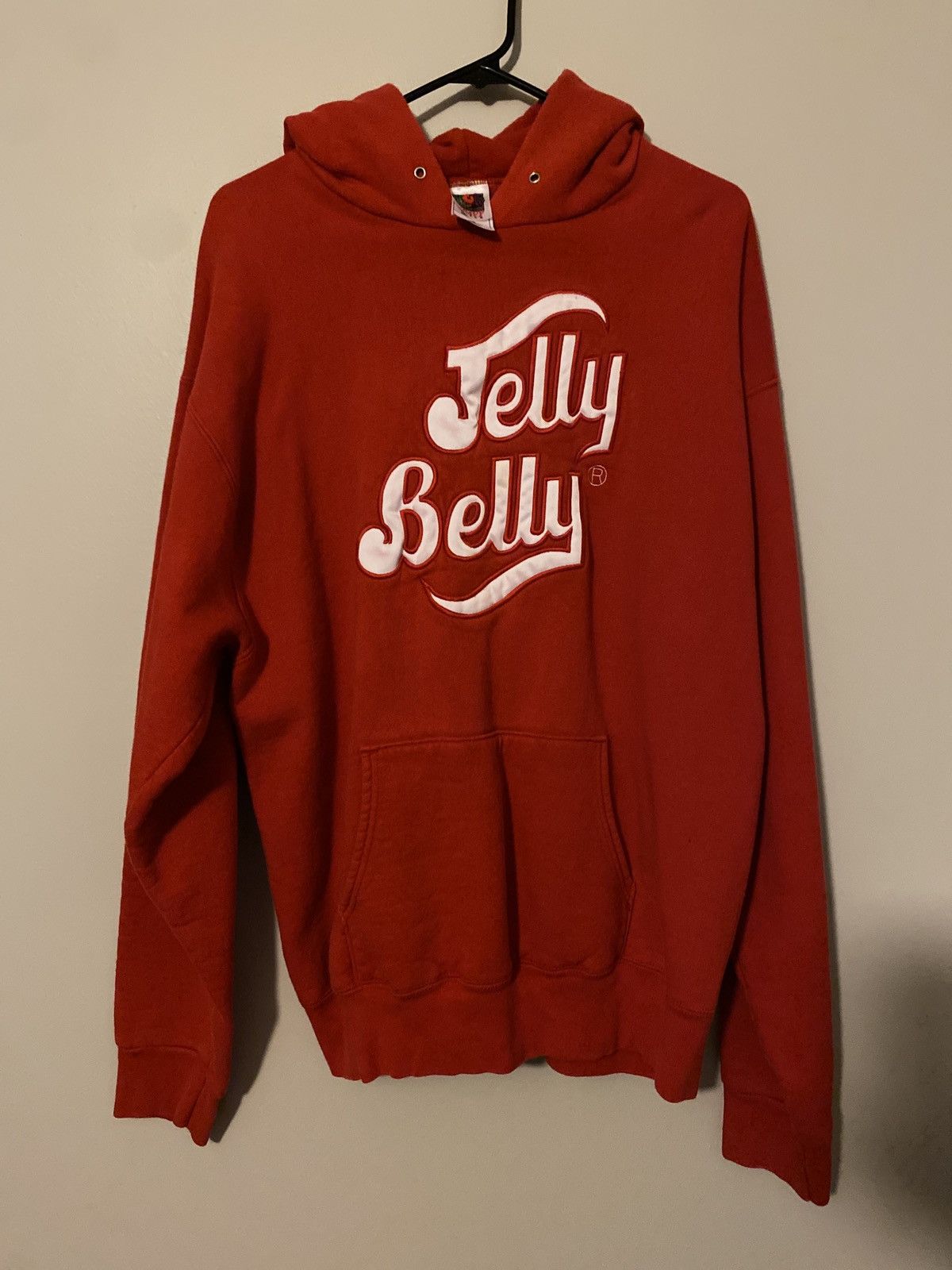 Vintage Red Jelly Belly hoodie Grailed