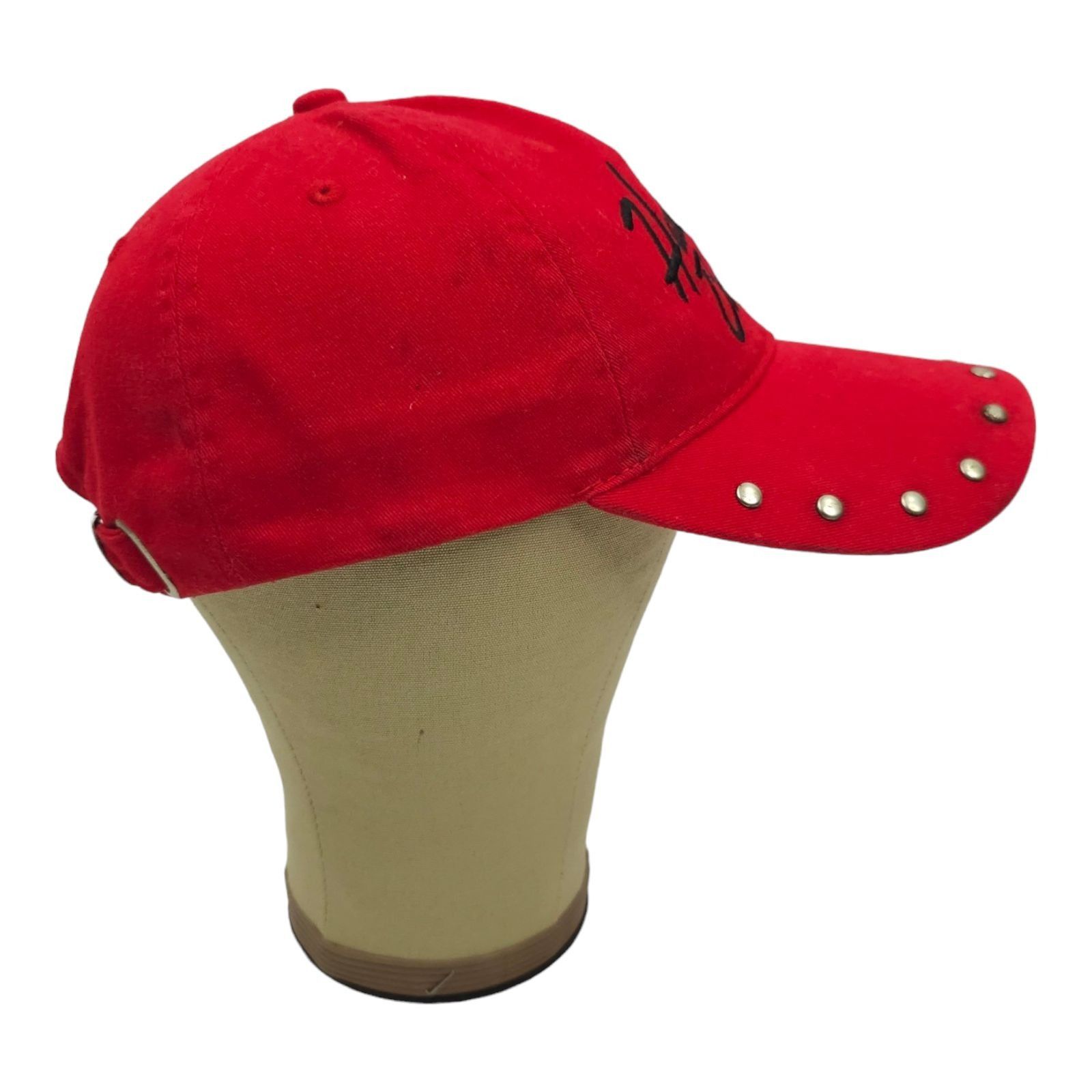 Harley Davidson Harley Davidson Embroidered Red Adjustable Tuck Strap Cap Size ONE SIZE - 12 Thumbnail