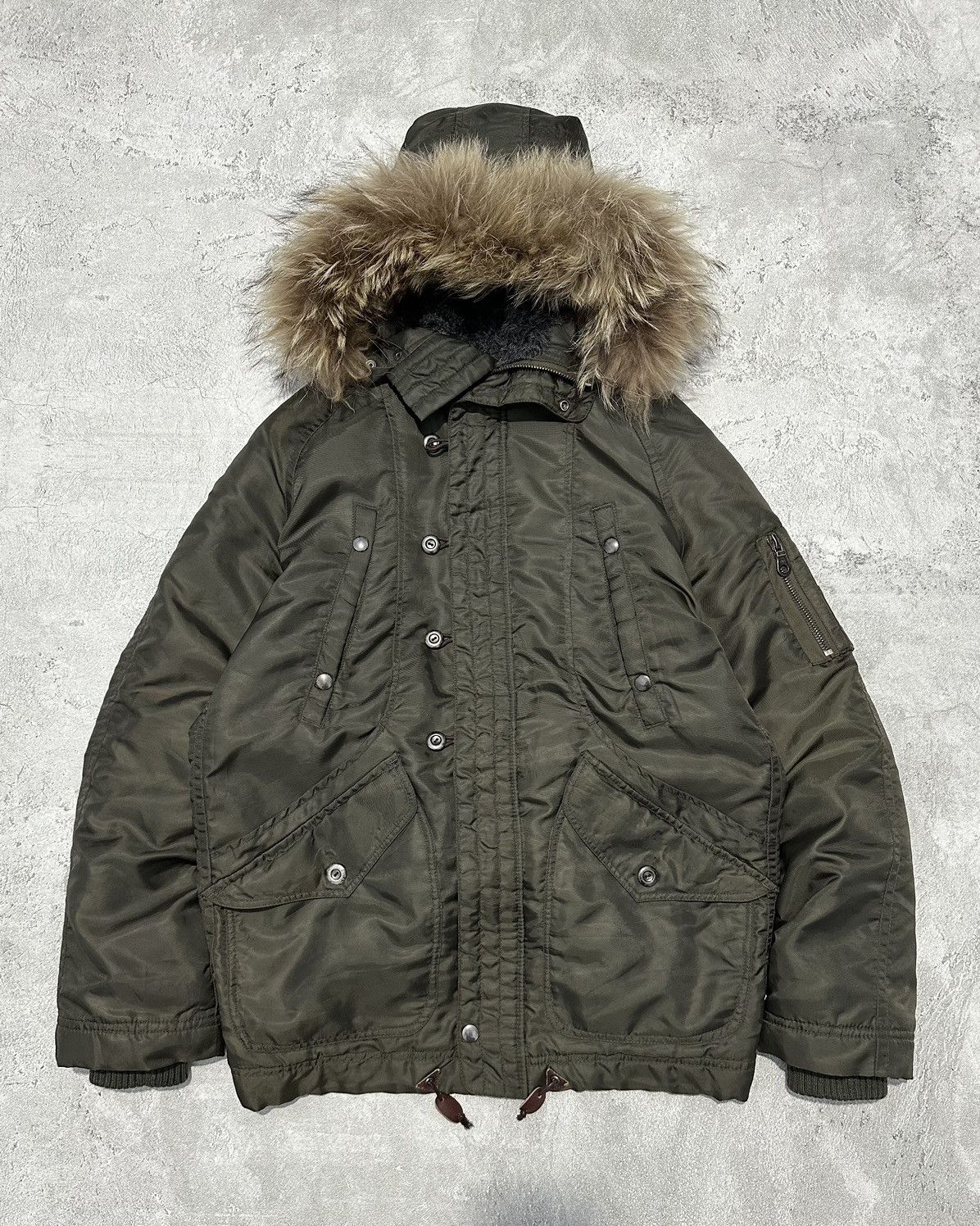 Vintage GOA Style Raccoon Fur Jacket Ifsixwasnine Lgb