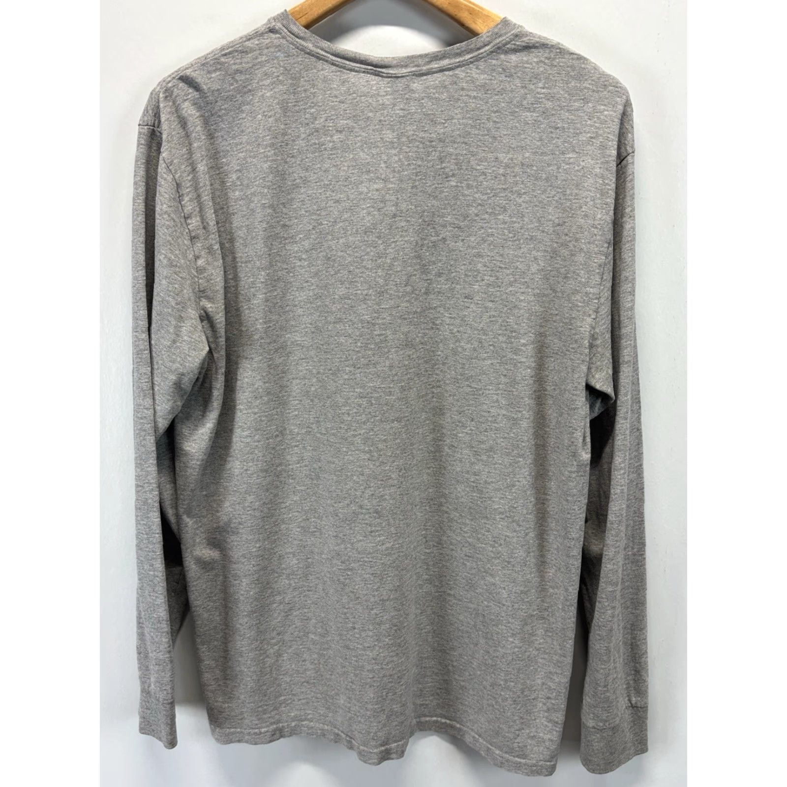 Ralph Lauren VINTAGE Ralph Lauren Graphic Long Sleeve T-Shirt Adult Medium Gray Men’s Size US M / EU 48-50 / 2 - 3 Thumbnail