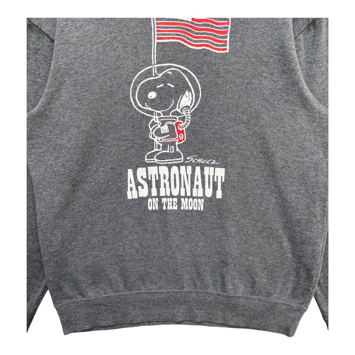 Peanuts Vintage Snoopy Astronaut Sweatshirt Peanuts Jumper Size L Size US L / EU 52-54 / 3 - 5 Thumbnail