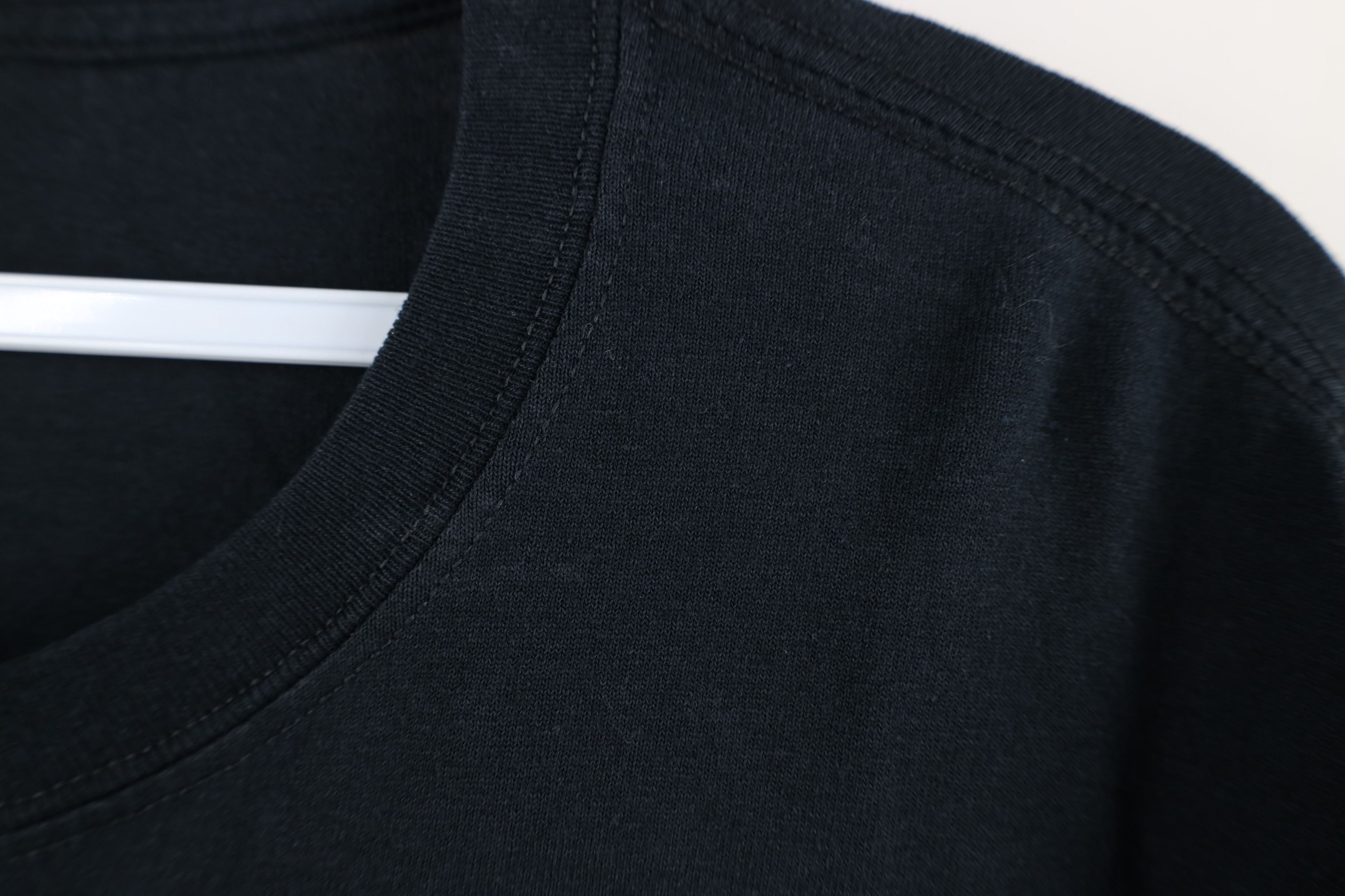 Vintage Vintage 90s Y2K Streetwear Short Sleeve T-Shirt Black Cotton Size US L / EU 52-54 / 3 - 4 Thumbnail